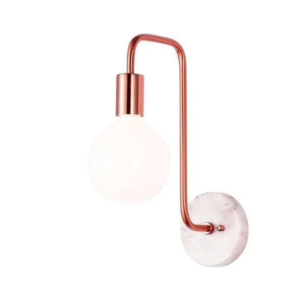 Marble Wall Lamp CL1176-Rg -  Wall Lamps | مصباح حائط رخامي - ebarza Furniture UAE | Shop Modern Furniture in Abu Dhabi & Dubai - مفروشات ايبازرا في الامارات | تسوق اثاث عصري وديكورات مميزة في دبي وابوظبي