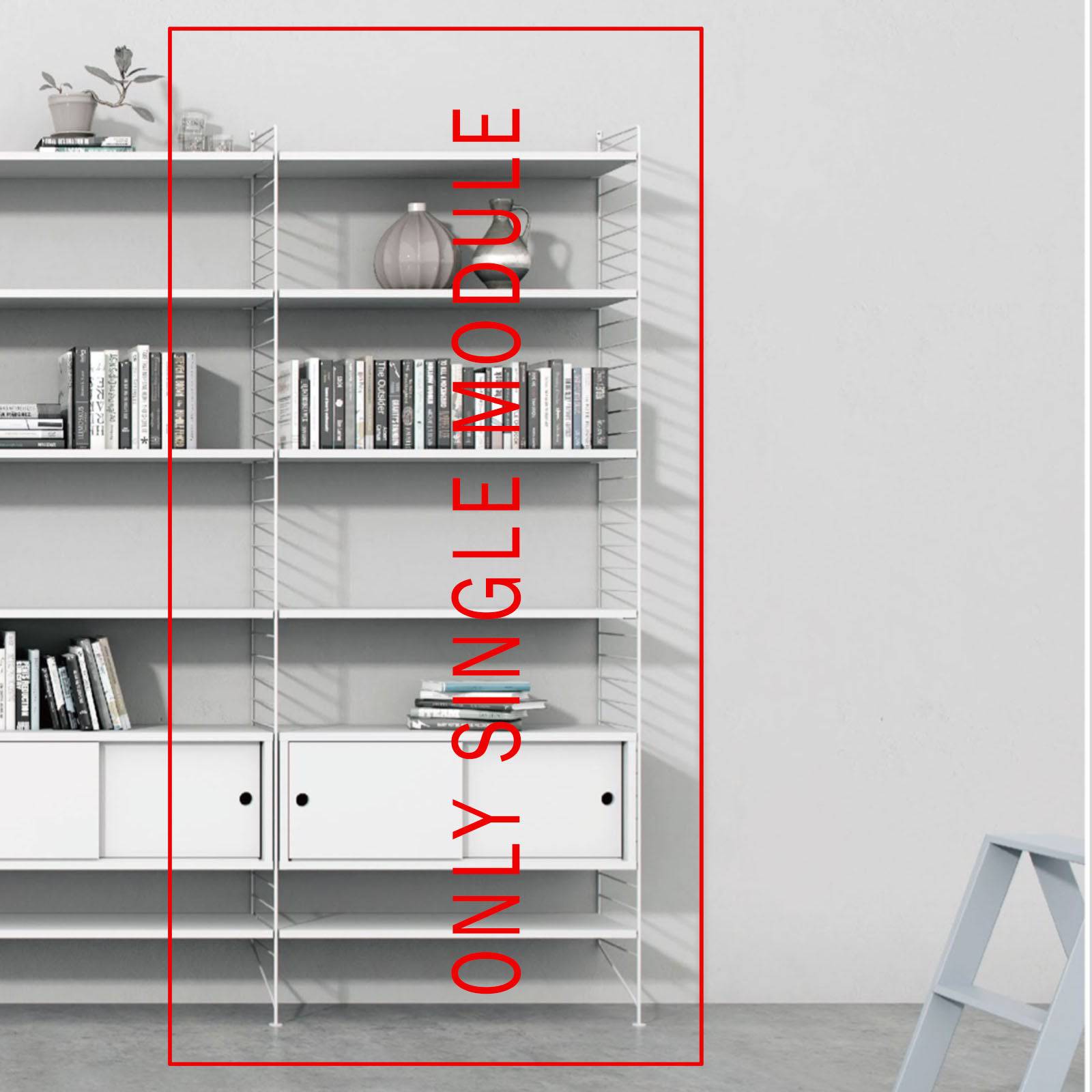 Marseille Modular Shelf  LL-128 -  Shelves - ebarza Furniture UAE | Shop Modern Furniture in Abu Dhabi & Dubai - مفروشات ايبازرا في الامارات | تسوق اثاث عصري وديكورات مميزة في دبي وابوظبي