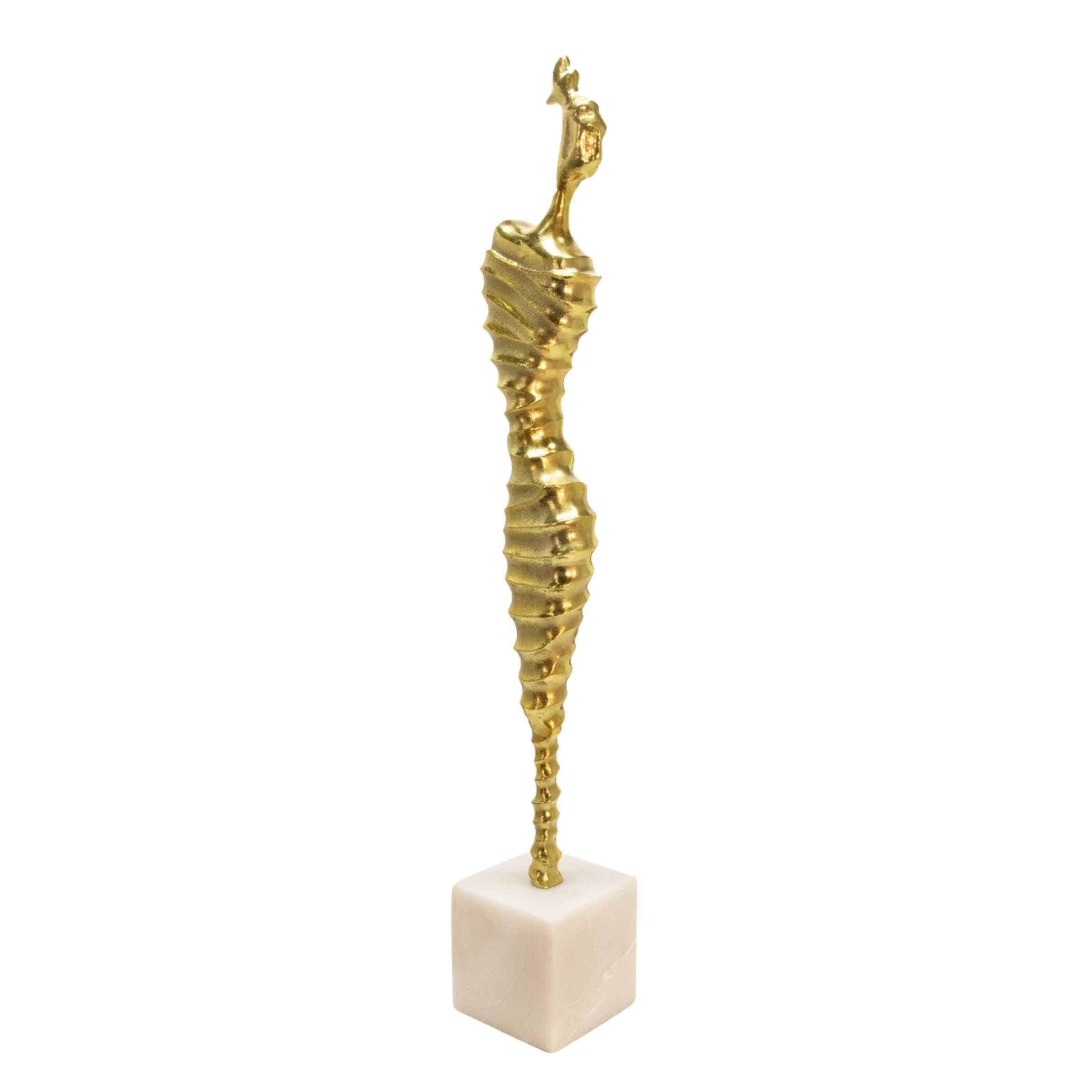 Metal Modern Female Mummy Decor 68 Cm - Gold 15575-01 -  Home Decor Figurines | معدن ديكور مومياء نسائي عصري 68 سم - ذهبي - ebarza Furniture UAE | Shop Modern Furniture in Abu Dhabi & Dubai - مفروشات ايبازرا في الامارات | تسوق اثاث عصري وديكورات مميزة في دبي وابوظبي