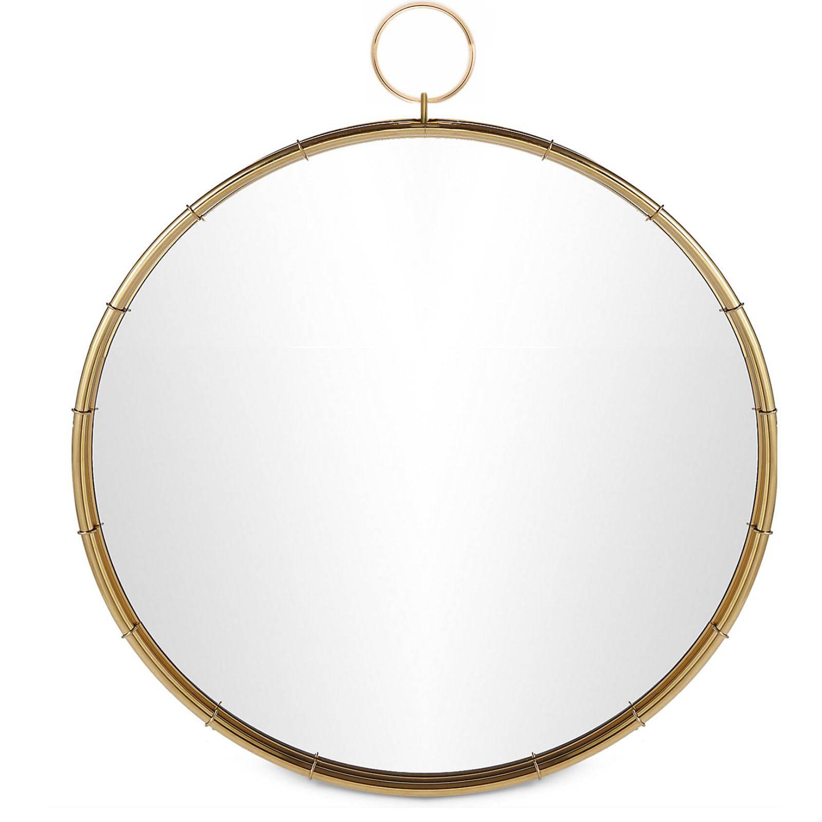 Mid Century French Style Mirror Oa-5910-G -  Mirrors | مرآة على الطراز الفرنسي ميد سينشري - ebarza Furniture UAE | Shop Modern Furniture in Abu Dhabi & Dubai - مفروشات ايبازرا في الامارات | تسوق اثاث عصري وديكورات مميزة في دبي وابوظبي