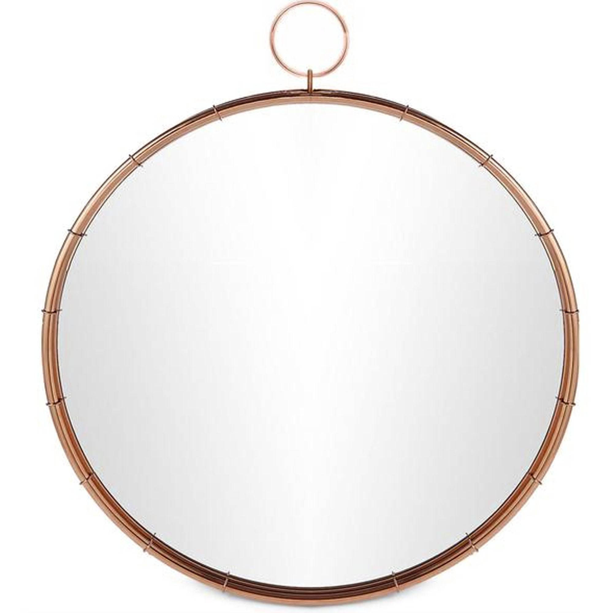 Mid Century French Style Mirror Oa-5910-Rg -  Mirrors - ebarza Furniture UAE | Shop Modern Furniture in Abu Dhabi & Dubai - مفروشات ايبازرا في الامارات | تسوق اثاث عصري وديكورات مميزة في دبي وابوظبي