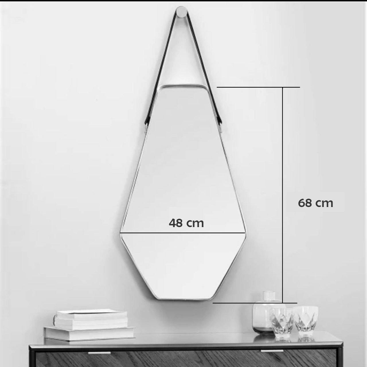 Mid Century French Style Mirror Oa-6043-G -  Mirrors | مرآة على الطراز الفرنسي ميد سينشري - ebarza Furniture UAE | Shop Modern Furniture in Abu Dhabi & Dubai - مفروشات ايبازرا في الامارات | تسوق اثاث عصري وديكورات مميزة في دبي وابوظبي