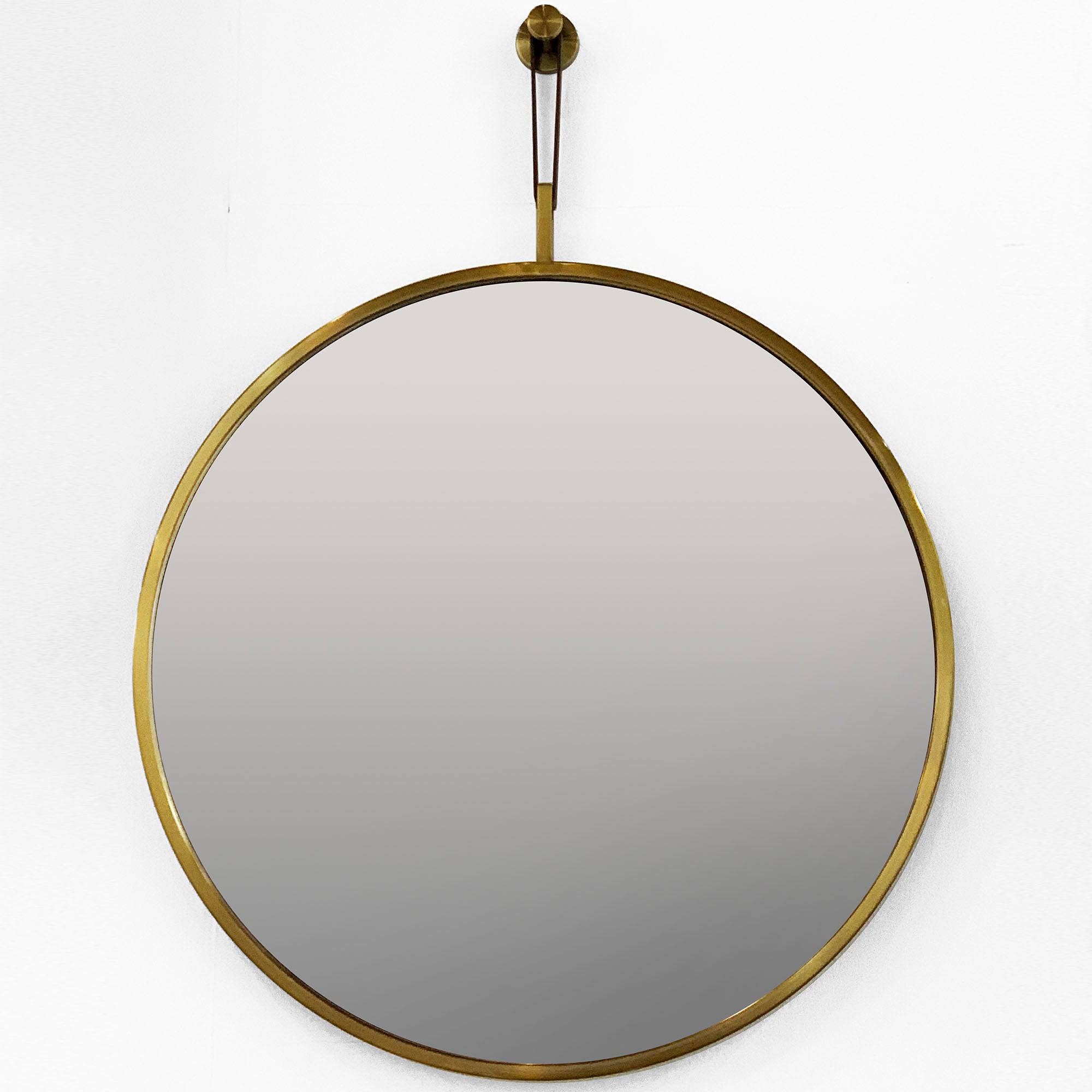 Mid Century Mirror Oa-6283 -  Mirrors - ebarza Furniture UAE | Shop Modern Furniture in Abu Dhabi & Dubai - مفروشات ايبازرا في الامارات | تسوق اثاث عصري وديكورات مميزة في دبي وابوظبي