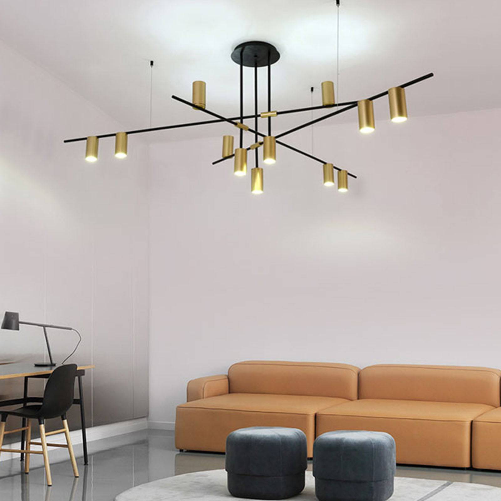 Monaco 12 Heads Pendant Lamp  Cy-New-020 -  Pendant Lamps - ebarza Furniture UAE | Shop Modern Furniture in Abu Dhabi & Dubai - مفروشات ايبازرا في الامارات | تسوق اثاث عصري وديكورات مميزة في دبي وابوظبي