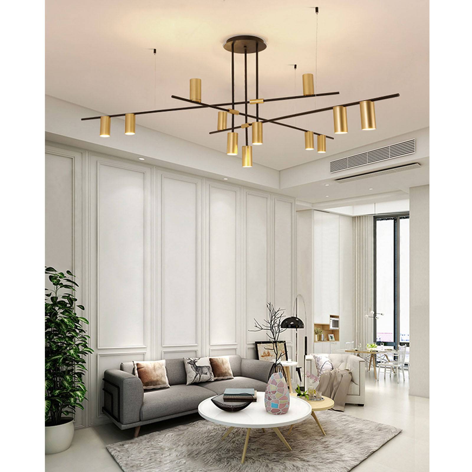 Monaco 12 Heads Pendant Lamp  Cy-New-020 -  Pendant Lamps - ebarza Furniture UAE | Shop Modern Furniture in Abu Dhabi & Dubai - مفروشات ايبازرا في الامارات | تسوق اثاث عصري وديكورات مميزة في دبي وابوظبي