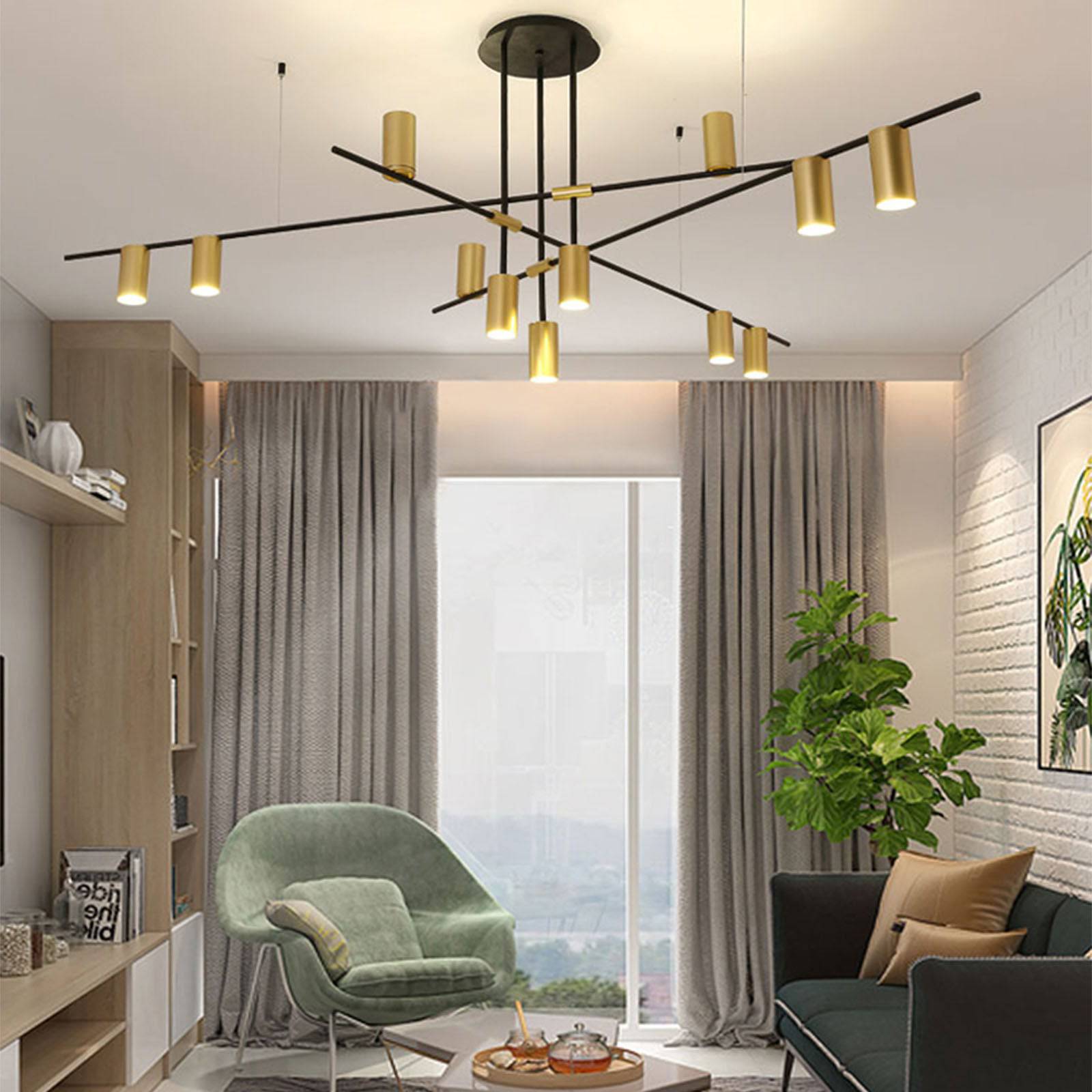 Monaco 12 Heads Pendant Lamp  Cy-New-020 -  Pendant Lamps - ebarza Furniture UAE | Shop Modern Furniture in Abu Dhabi & Dubai - مفروشات ايبازرا في الامارات | تسوق اثاث عصري وديكورات مميزة في دبي وابوظبي