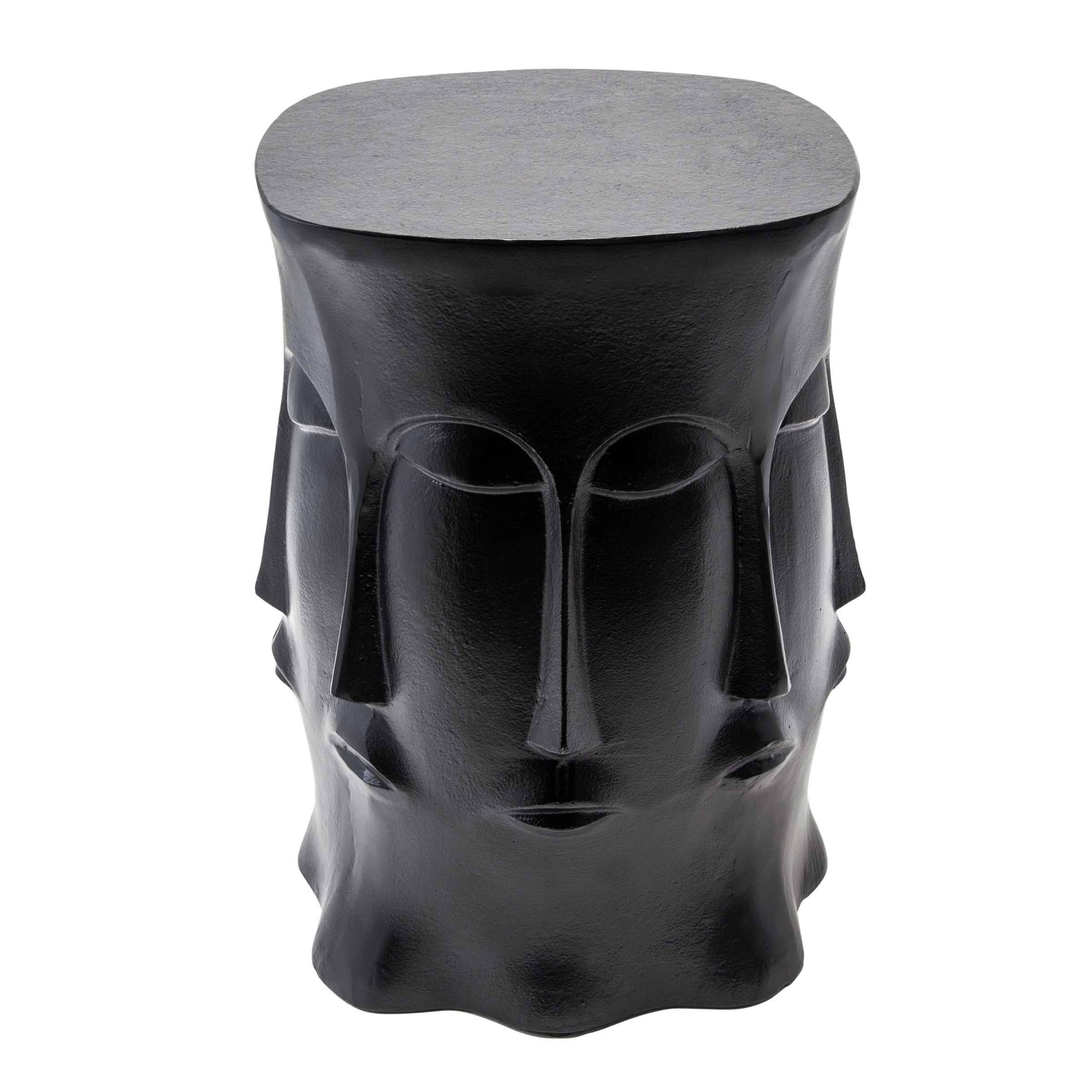 Multi Faced Metal Stool - Black 15567-01 -  Poufs | كرسي معدني متعدد الوجوه - أسود - ebarza Furniture UAE | Shop Modern Furniture in Abu Dhabi & Dubai - مفروشات ايبازرا في الامارات | تسوق اثاث عصري وديكورات مميزة في دبي وابوظبي