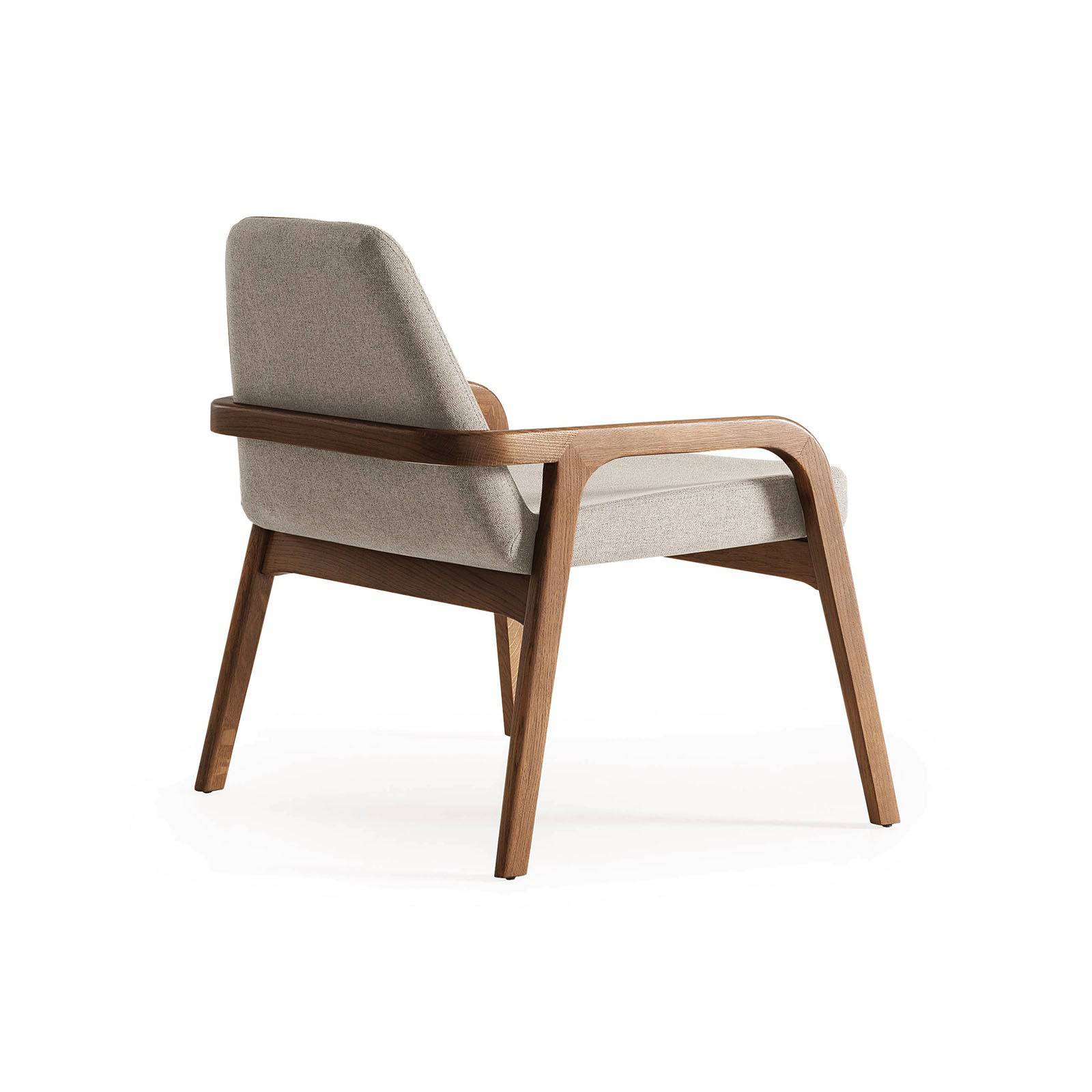 Natura Solid Ash Wood Lounge Chair Naturalounge-W-28903 Lowarm -  Lounge Chairs - ebarza Furniture UAE | Shop Modern Furniture in Abu Dhabi & Dubai - مفروشات ايبازرا في الامارات | تسوق اثاث عصري وديكورات مميزة في دبي وابوظبي