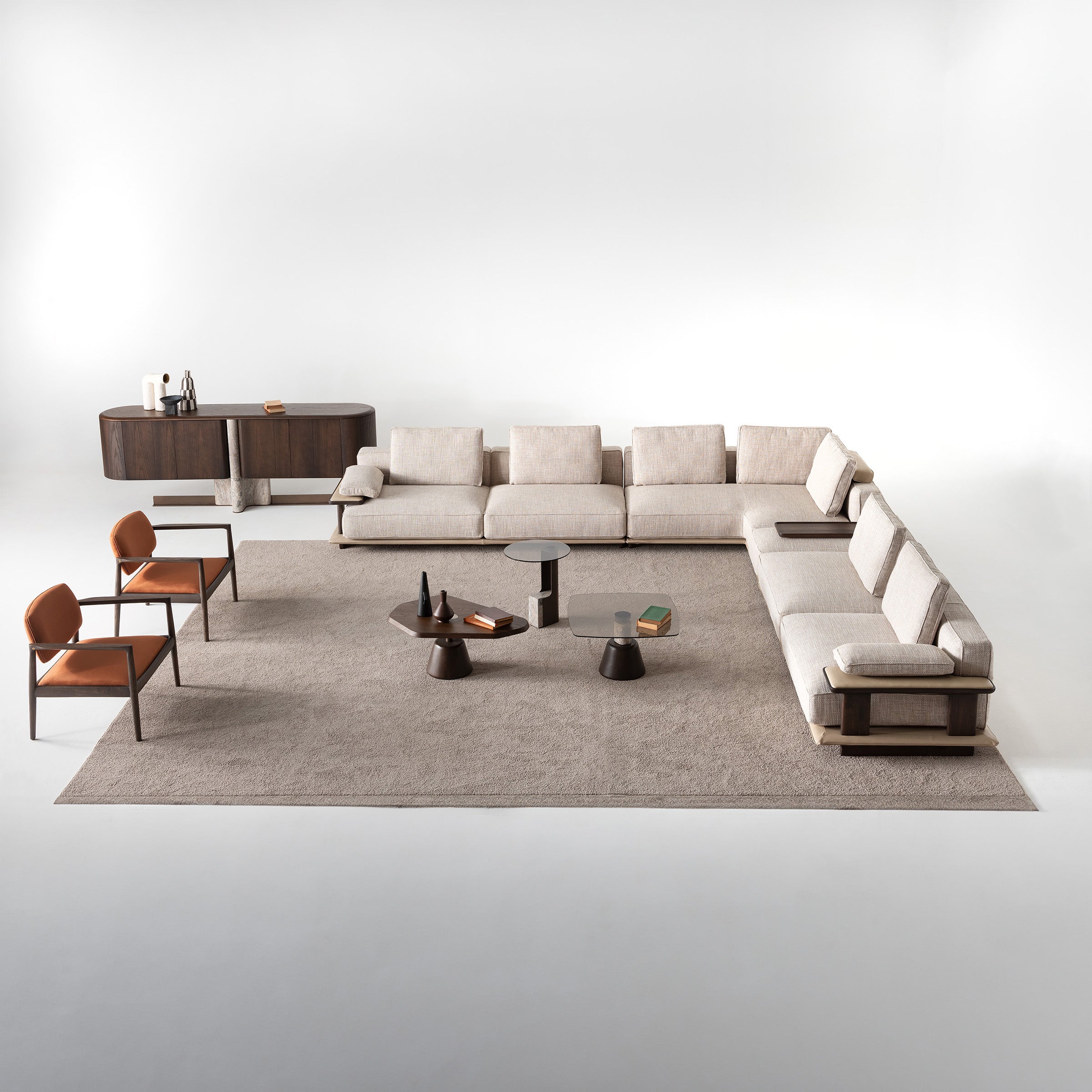 ODEON CONSOLE OD-Console001 -  Sideboards - ebarza Furniture UAE | Shop Modern Furniture in Abu Dhabi & Dubai - مفروشات ايبازرا في الامارات | تسوق اثاث عصري وديكورات مميزة في دبي وابوظبي