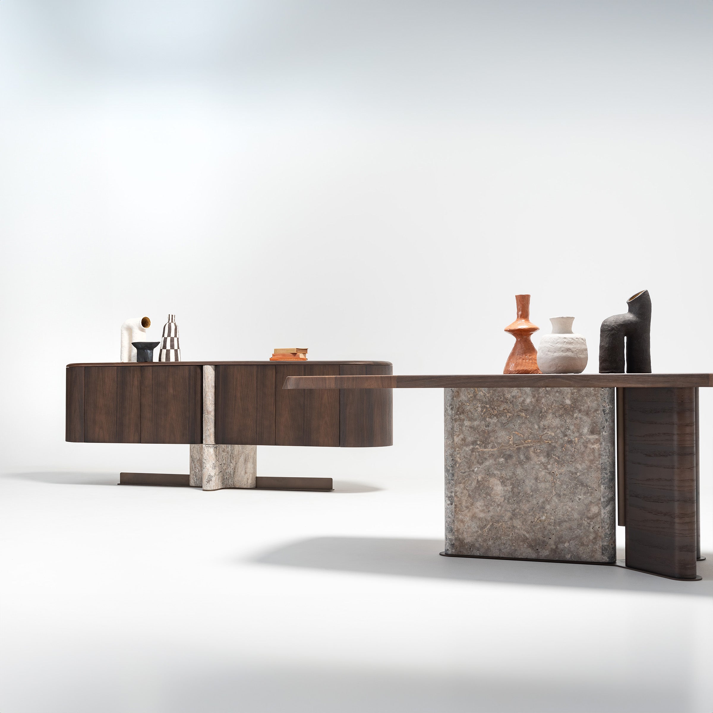 ODEON CONSOLE OD-Console001 -  Sideboards - ebarza Furniture UAE | Shop Modern Furniture in Abu Dhabi & Dubai - مفروشات ايبازرا في الامارات | تسوق اثاث عصري وديكورات مميزة في دبي وابوظبي