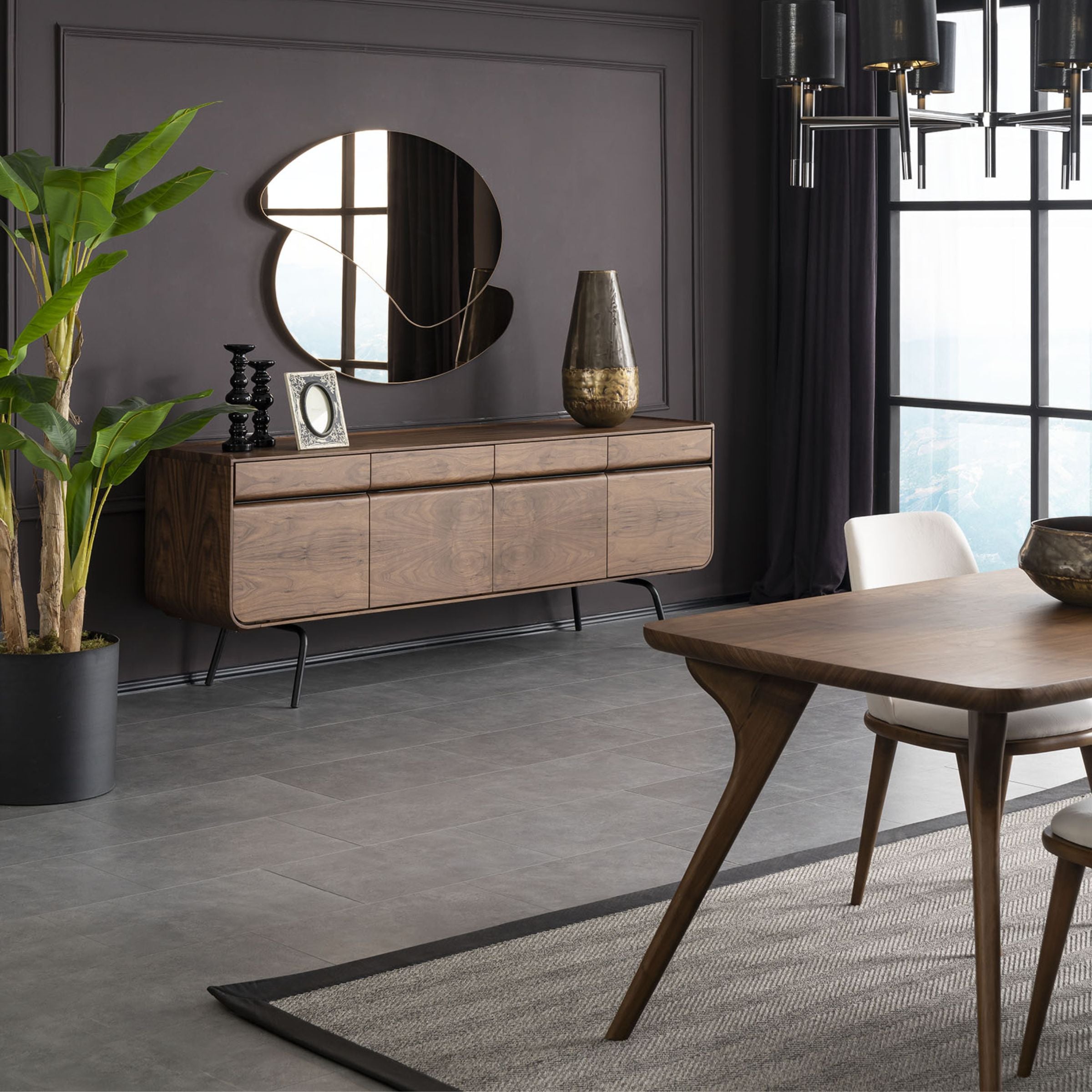 Olympos Mirror SBRN-OLSMRR -  Mirrors - ebarza Furniture UAE | Shop Modern Furniture in Abu Dhabi & Dubai - مفروشات ايبازرا في الامارات | تسوق اثاث عصري وديكورات مميزة في دبي وابوظبي