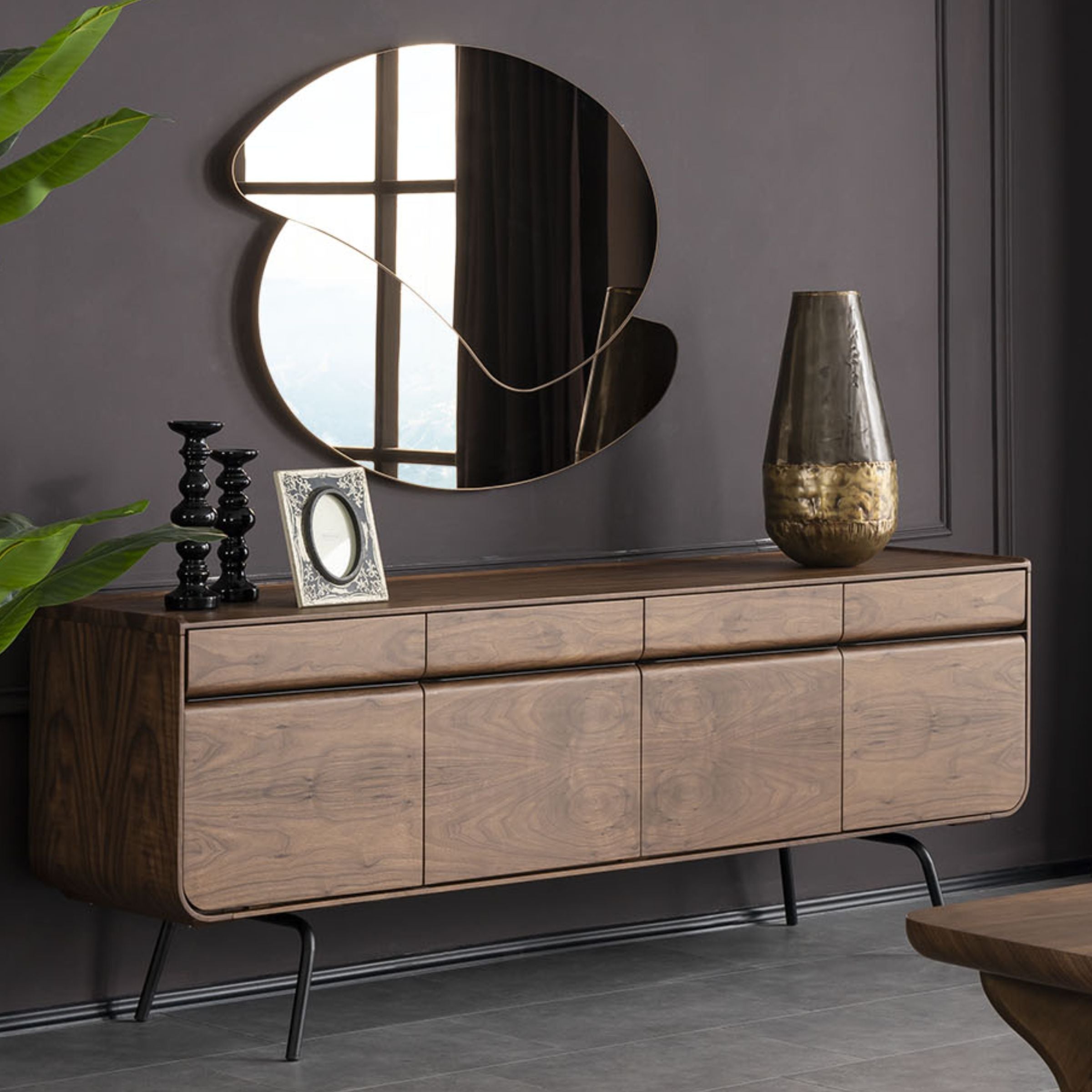 Olympos Mirror SBRN-OLSMRR -  Mirrors - ebarza Furniture UAE | Shop Modern Furniture in Abu Dhabi & Dubai - مفروشات ايبازرا في الامارات | تسوق اثاث عصري وديكورات مميزة في دبي وابوظبي