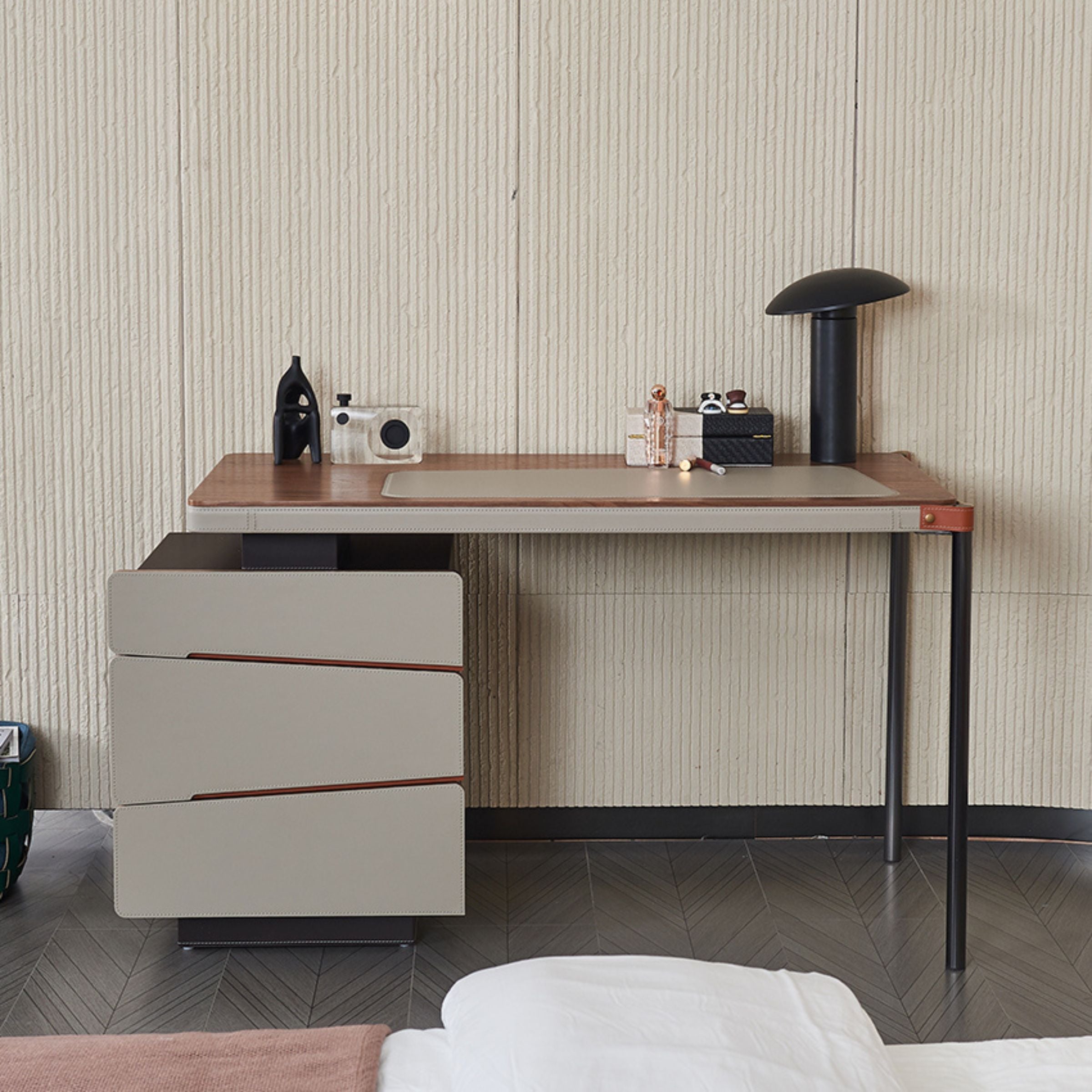 Pre-order 35 Days Delivery - Oomph - Oblique Office Desk/ Bedroom Dresser MLL-T09 -  Office Desks - ebarza Furniture UAE | Shop Modern Furniture in Abu Dhabi & Dubai - مفروشات ايبازرا في الامارات | تسوق اثاث عصري وديكورات مميزة في دبي وابوظبي