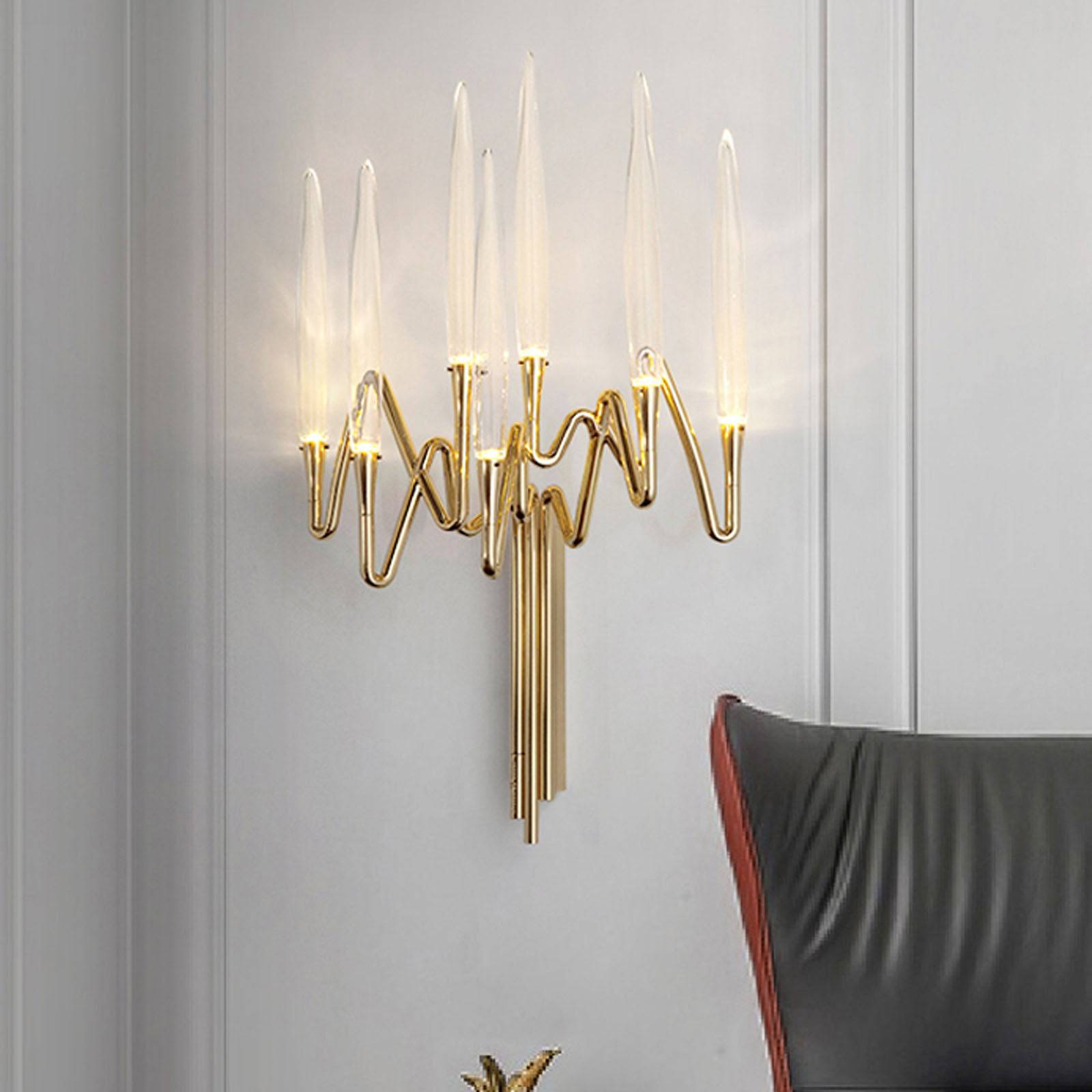 Opus Wall Lamp Cy-New-089-G -  Wall Lamps | مصباح حائط أوبوس - ebarza Furniture UAE | Shop Modern Furniture in Abu Dhabi & Dubai - مفروشات ايبازرا في الامارات | تسوق اثاث عصري وديكورات مميزة في دبي وابوظبي