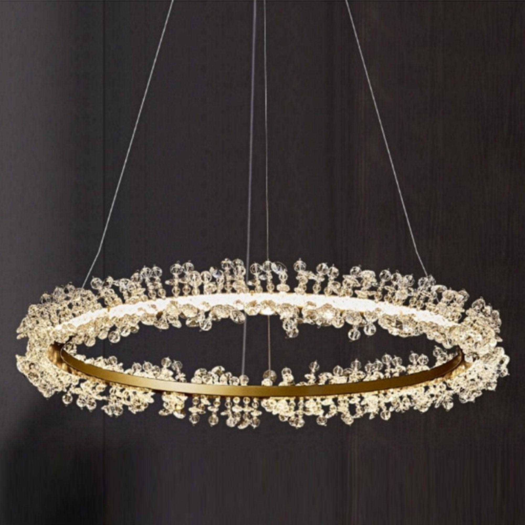 Orbit Chandelier Cy-New-092-G -  Pendant Lamps - ebarza Furniture UAE | Shop Modern Furniture in Abu Dhabi & Dubai - مفروشات ايبازرا في الامارات | تسوق اثاث عصري وديكورات مميزة في دبي وابوظبي