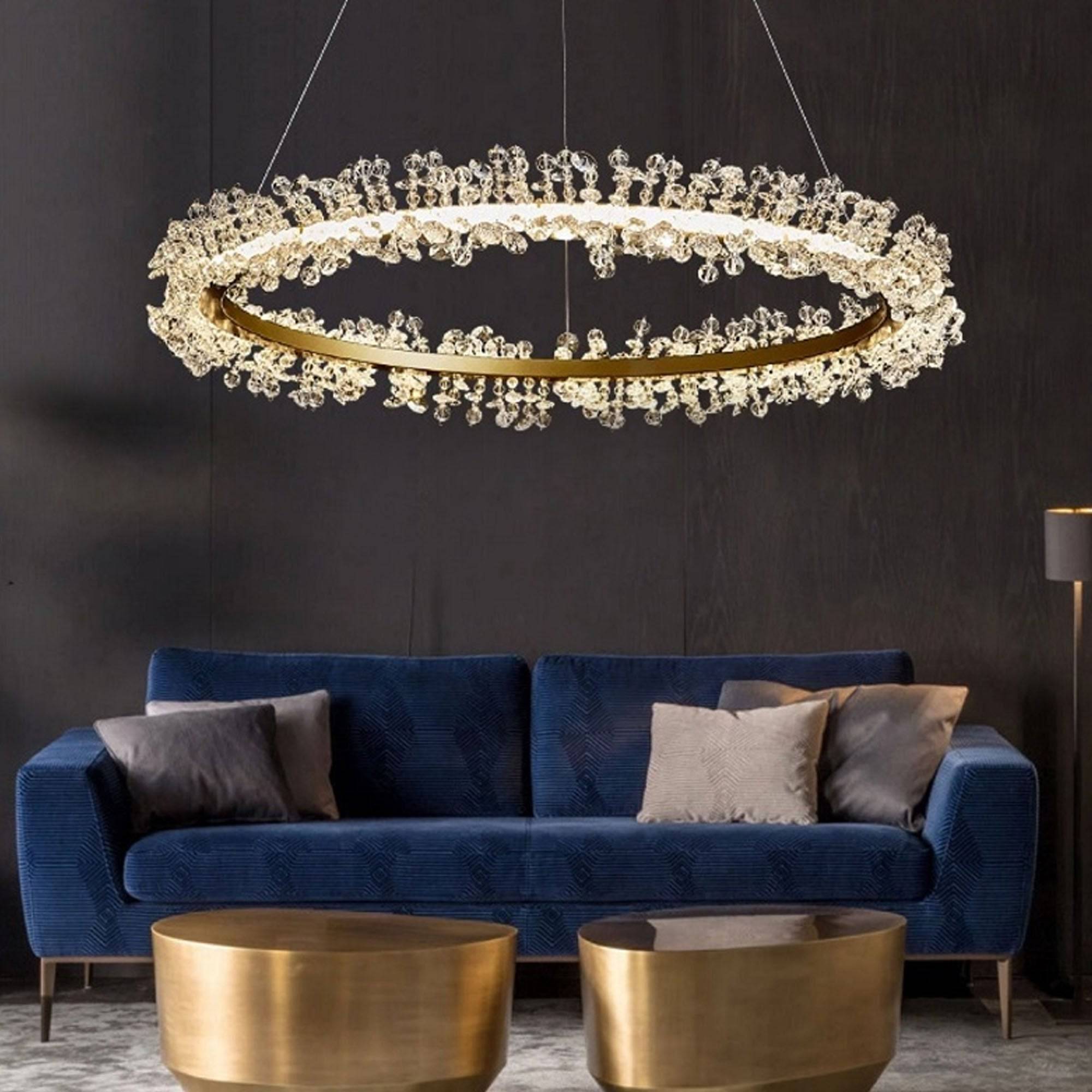 Orbit Chandelier Cy-New-092-G -  Pendant Lamps - ebarza Furniture UAE | Shop Modern Furniture in Abu Dhabi & Dubai - مفروشات ايبازرا في الامارات | تسوق اثاث عصري وديكورات مميزة في دبي وابوظبي