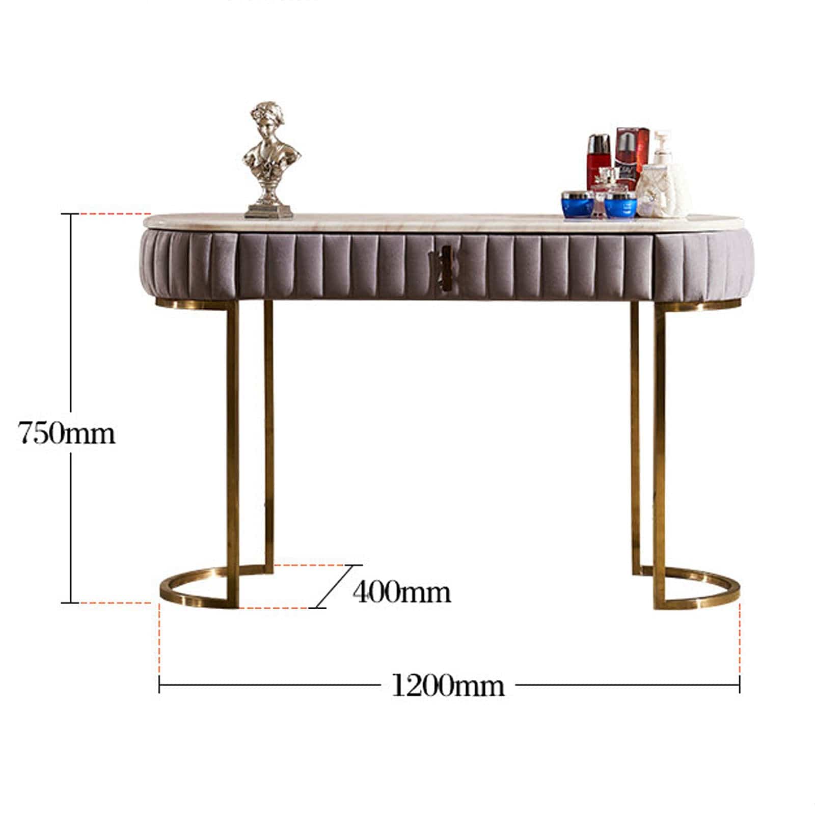 Oslo Console\Desk 120 Cm Tg-126 -  Consoles - ebarza Furniture UAE | Shop Modern Furniture in Abu Dhabi & Dubai - مفروشات ايبازرا في الامارات | تسوق اثاث عصري وديكورات مميزة في دبي وابوظبي