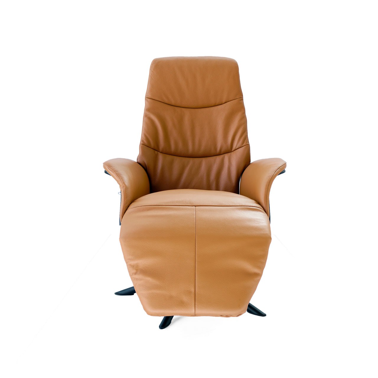 Swivel and Recliner Lounge Chair With Black Legs SL-HJ3462 -  Lounge Chairs | الاسترخاء كرسي استرخاء دوار وكهربائي - ebarza Furniture UAE | Shop Modern Furniture in Abu Dhabi & Dubai - مفروشات ايبازرا في الامارات | تسوق اثاث عصري وديكورات مميزة في دبي وابوظبي