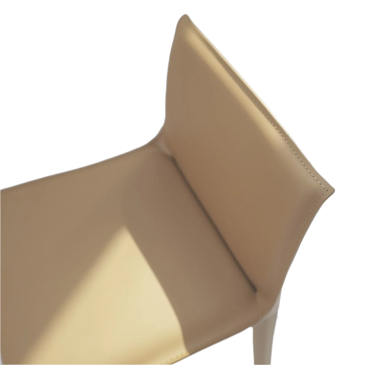 Mycroft Saddle Leather Bar Stool MLL-B43-khaki -  Bar Stools - ebarza Furniture UAE | Shop Modern Furniture in Abu Dhabi & Dubai - مفروشات ايبازرا في الامارات | تسوق اثاث عصري وديكورات مميزة في دبي وابوظبي