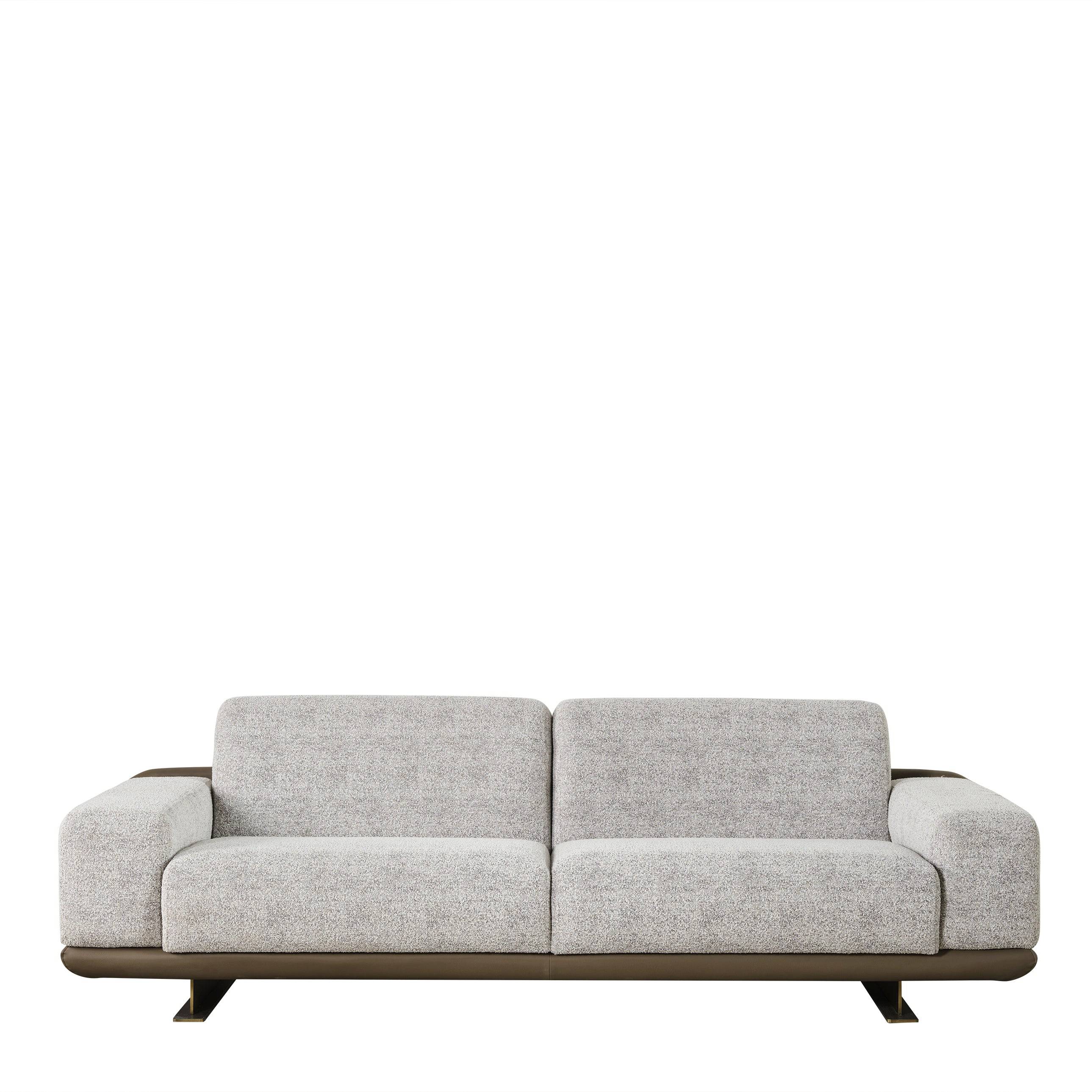 Pietra Kristal  3 Seater Sofa Krstl-3Ss -  Sofas | صوفا 3 مقاعد من بيترا كريستال - ebarza Furniture UAE | Shop Modern Furniture in Abu Dhabi & Dubai - مفروشات ايبازرا في الامارات | تسوق اثاث عصري وديكورات مميزة في دبي وابوظبي