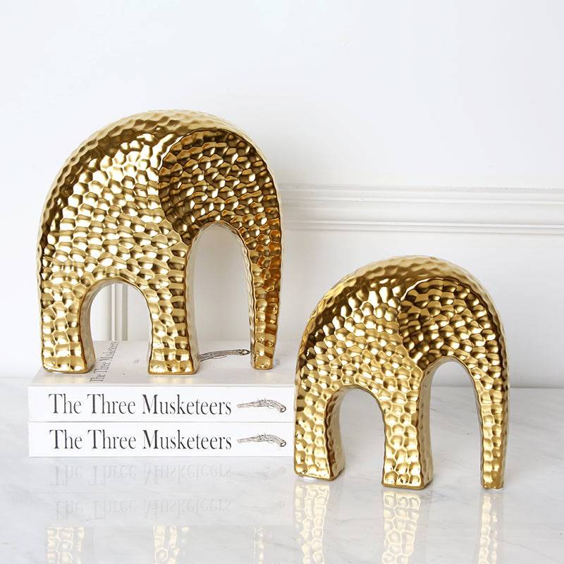 Polka Dot  Ceramic Elephant B Fa-D1928B -  Home Decor Figurines - ebarza Furniture UAE | Shop Modern Furniture in Abu Dhabi & Dubai - مفروشات ايبازرا في الامارات | تسوق اثاث عصري وديكورات مميزة في دبي وابوظبي