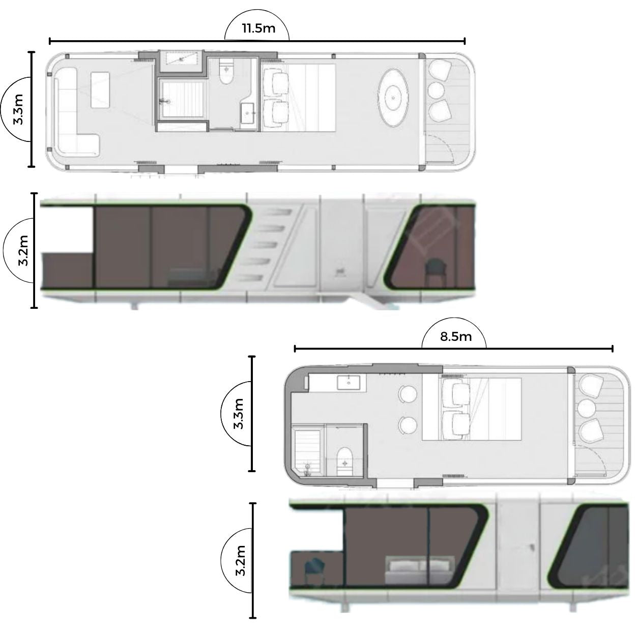 Pre-order 100 Days Delivery - ebarza Future Capsule Large eb-capxl-E7 -  Smart Outdoors - ebarza Furniture UAE | Shop Modern Furniture in Abu Dhabi & Dubai - مفروشات ايبازرا في الامارات | تسوق اثاث عصري وديكورات مميزة في دبي وابوظبي