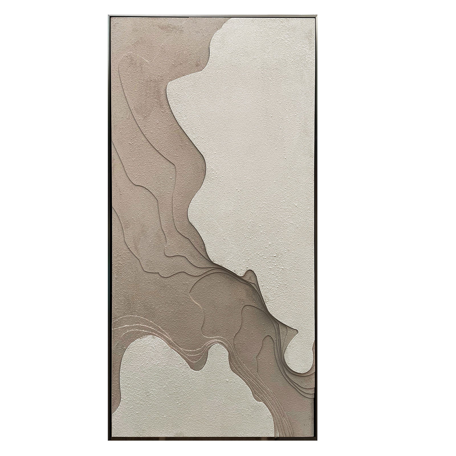 Display Item - Echoes Of Earth Wood Curving Painting 160x80cm SOASAMPLE005-Nakheel -  DISPLAY ITEM - ebarza Furniture UAE | Shop Modern Furniture in Abu Dhabi & Dubai - مفروشات ايبازرا في الامارات | تسوق اثاث عصري وديكورات مميزة في دبي وابوظبي