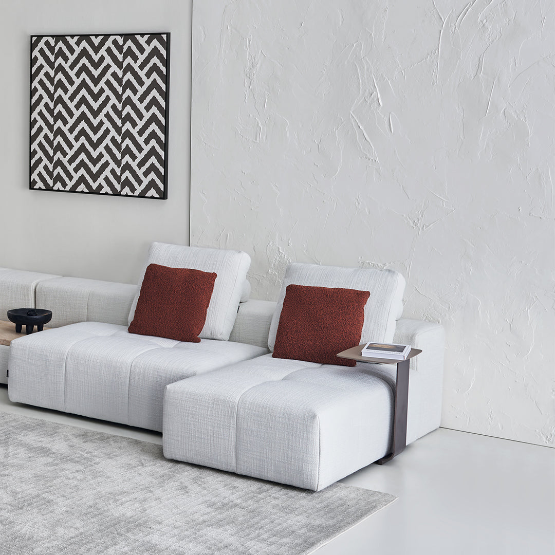 Puzzle Modular Small  2seater C SF080- 2seater -  Sofas - ebarza Furniture UAE | Shop Modern Furniture in Abu Dhabi & Dubai - مفروشات ايبازرا في الامارات | تسوق اثاث عصري وديكورات مميزة في دبي وابوظبي