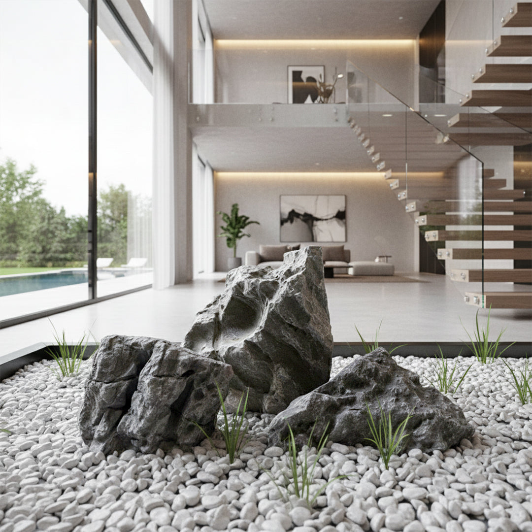 Quarry Fiberglass Stone - C 8827C -  Home Decor Figurines - ebarza Furniture UAE | Shop Modern Furniture in Abu Dhabi & Dubai - مفروشات ايبازرا في الامارات | تسوق اثاث عصري وديكورات مميزة في دبي وابوظبي