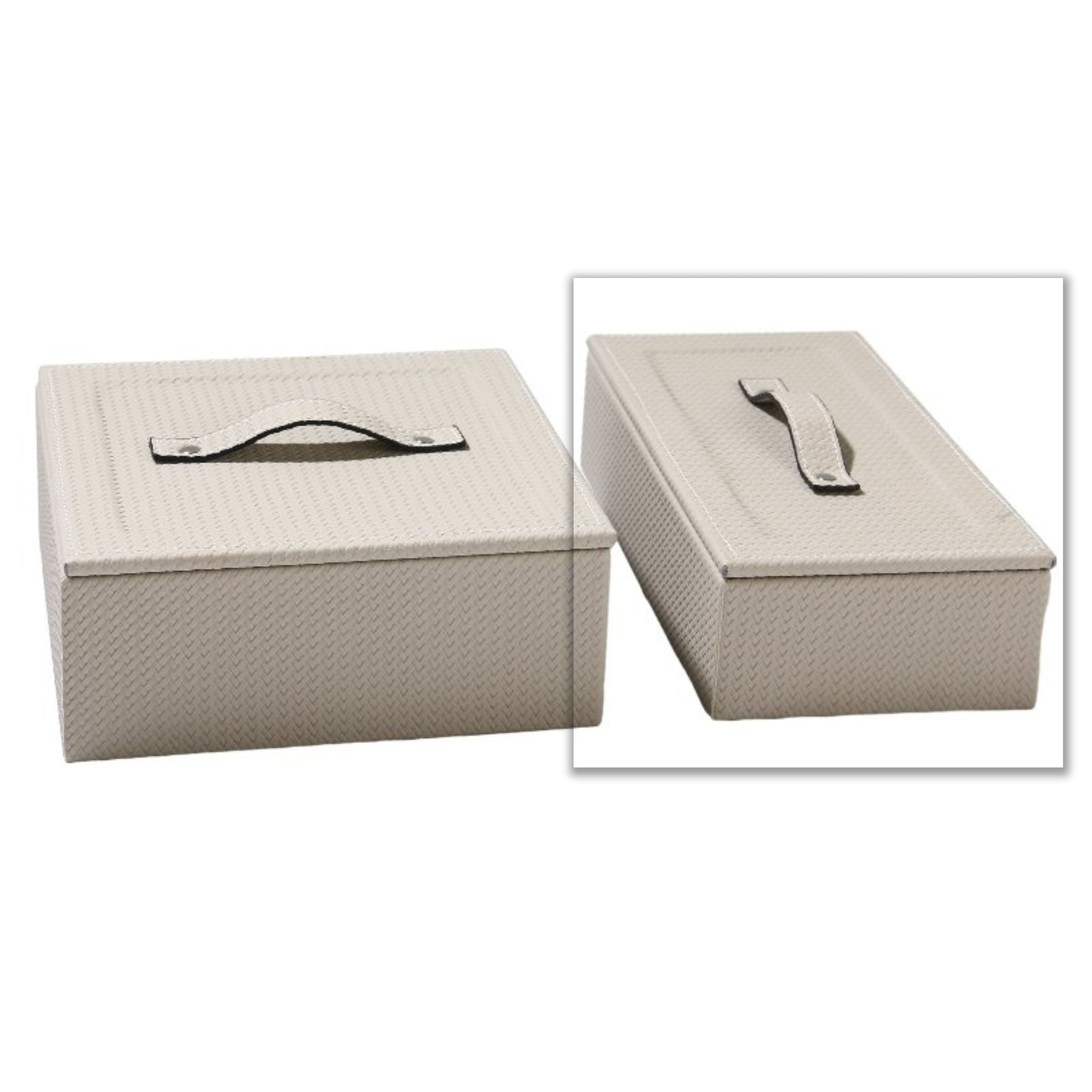 RECTANGULAR DECORATIVE BOX DD210920A -  Decorative Boxes - ebarza Furniture UAE | Shop Modern Furniture in Abu Dhabi & Dubai - مفروشات ايبازرا في الامارات | تسوق اثاث عصري وديكورات مميزة في دبي وابوظبي