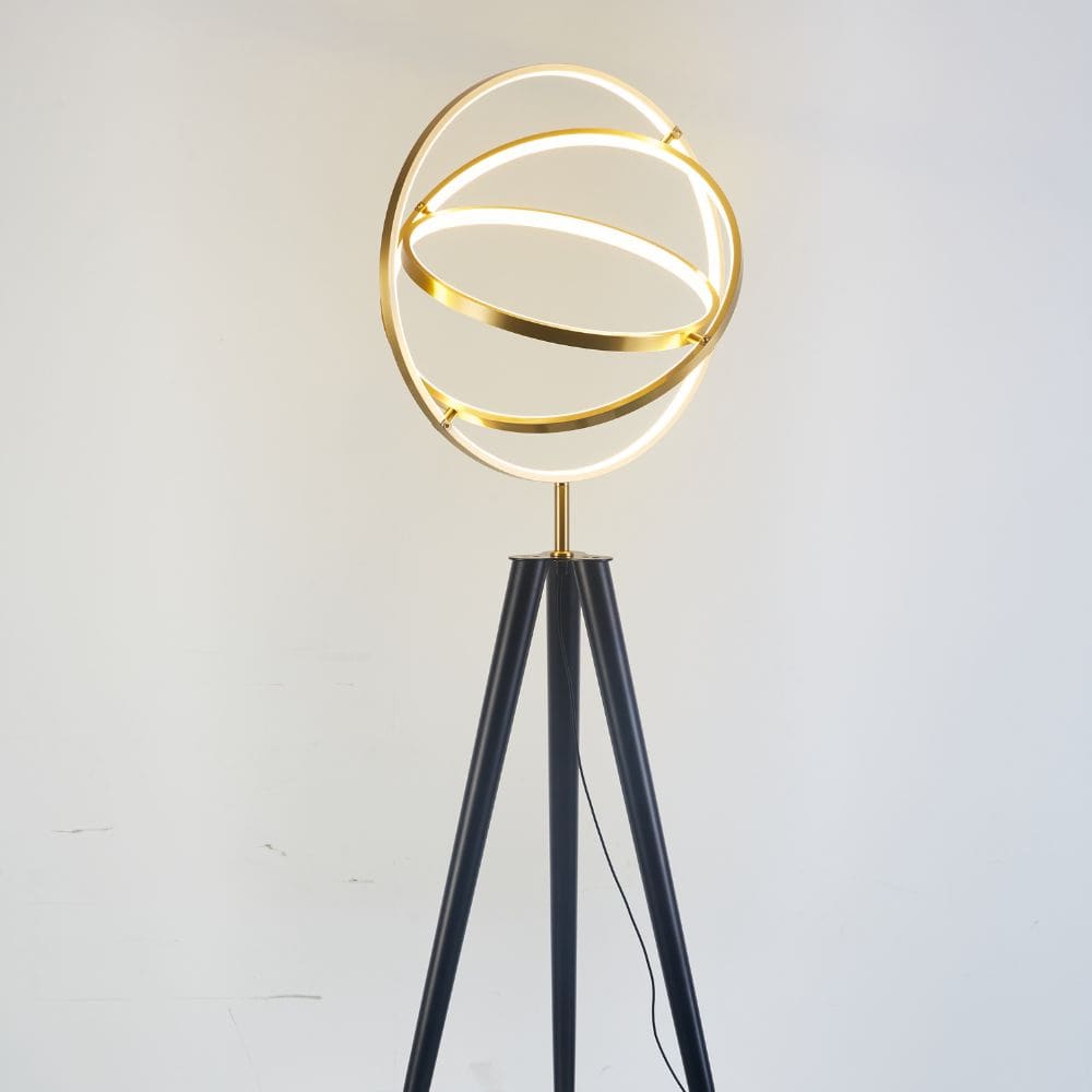 Rings Floor Lamp Cy-Ltd-1003 -  Floor Lamps | مصباح أرضي حلقات - ebarza Furniture UAE | Shop Modern Furniture in Abu Dhabi & Dubai - مفروشات ايبازرا في الامارات | تسوق اثاث عصري وديكورات مميزة في دبي وابوظبي