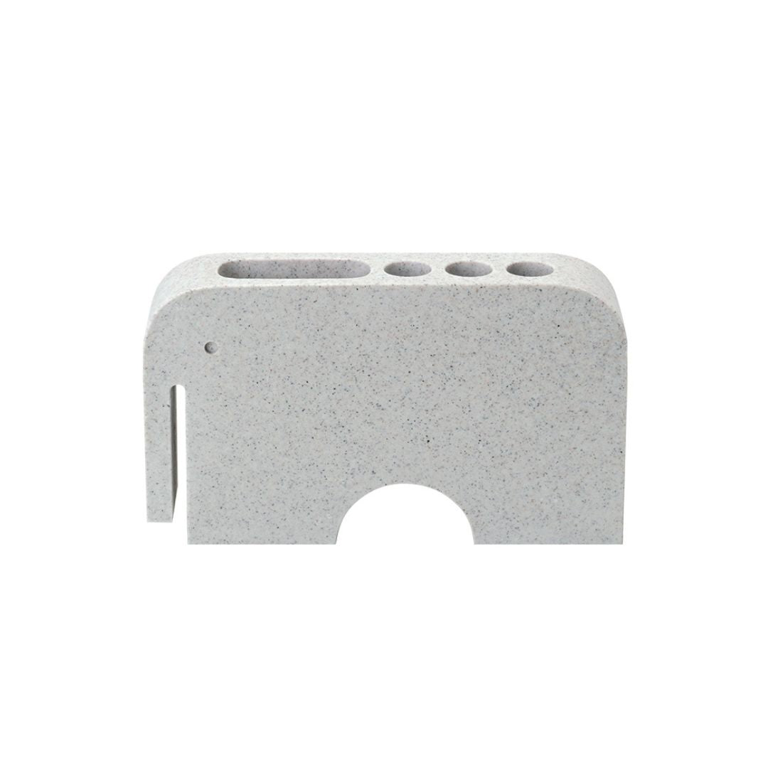 Elephant Toothbrush Holder THG234 -  Bathroom Accessories - ebarza Furniture UAE | Shop Modern Furniture in Abu Dhabi & Dubai - مفروشات ايبازرا في الامارات | تسوق اثاث عصري وديكورات مميزة في دبي وابوظبي