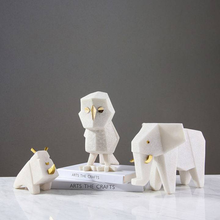 Sandstone Elephant Fc-Sz2118 -  Home Decor Figurines | تمثال فيل من الحجر الرملي - ebarza Furniture UAE | Shop Modern Furniture in Abu Dhabi & Dubai - مفروشات ايبازرا في الامارات | تسوق اثاث عصري وديكورات مميزة في دبي وابوظبي