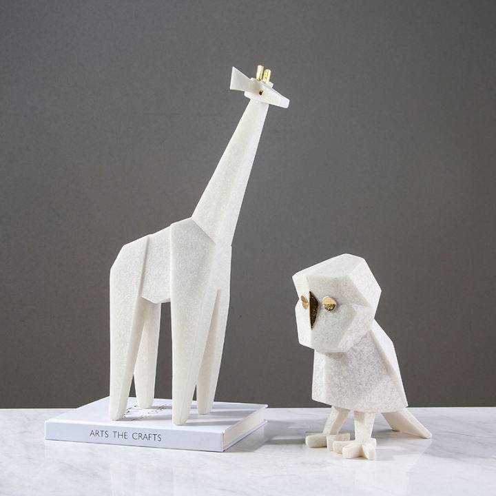 Sandstone Giraffe Fc-Sz2117 -  Home Decor Figurines | تمثال زرافة الحجر الرملي - ebarza Furniture UAE | Shop Modern Furniture in Abu Dhabi & Dubai - مفروشات ايبازرا في الامارات | تسوق اثاث عصري وديكورات مميزة في دبي وابوظبي