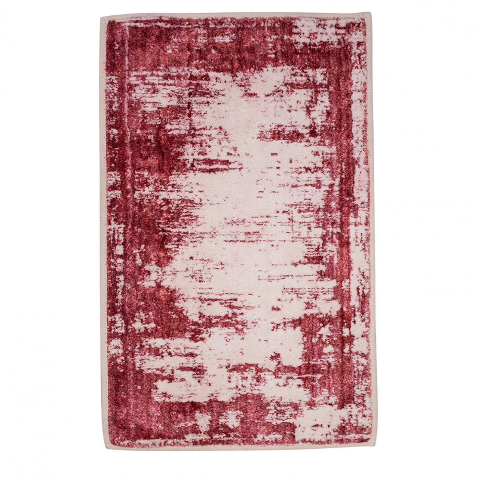 Sarah Anderson Lery Red 2-Piece Bath Mat 160.02.01.0361 -  Bath Mats | سجادة حمام من قطعتين باللون الأحمر من سارة أندرسون - ebarza Furniture UAE | Shop Modern Furniture in Abu Dhabi & Dubai - مفروشات ايبازرا في الامارات | تسوق اثاث عصري وديكورات مميزة في دبي وابوظبي