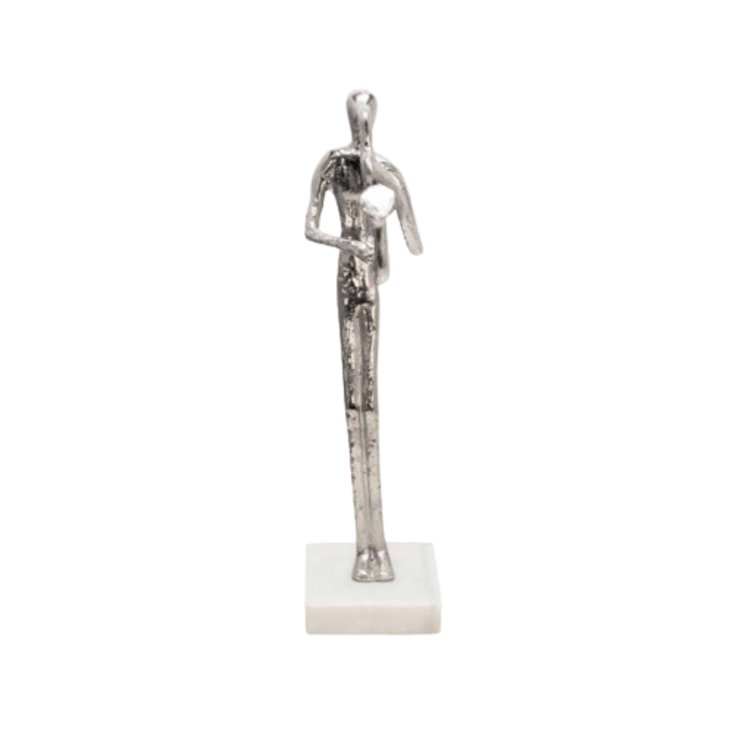 Saxophone Musician On Marble Base 15581-03 -  Home Decor Figurines | موسيقي ساكسفون على قاعدة رخامية - ebarza Furniture UAE | Shop Modern Furniture in Abu Dhabi & Dubai - مفروشات ايبازرا في الامارات | تسوق اثاث عصري وديكورات مميزة في دبي وابوظبي