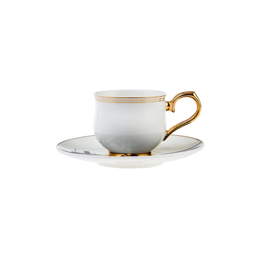 Set Of 2 Karaca Unicef Ara Guler Coffee Cups  153.03.06.4453 -  Coffee Sets | طقم فناجين قهوة كاراجا يونيسيف أرا جولر - ebarza Furniture UAE | Shop Modern Furniture in Abu Dhabi & Dubai - مفروشات ايبازرا في الامارات | تسوق اثاث عصري وديكورات مميزة في دبي وابوظبي