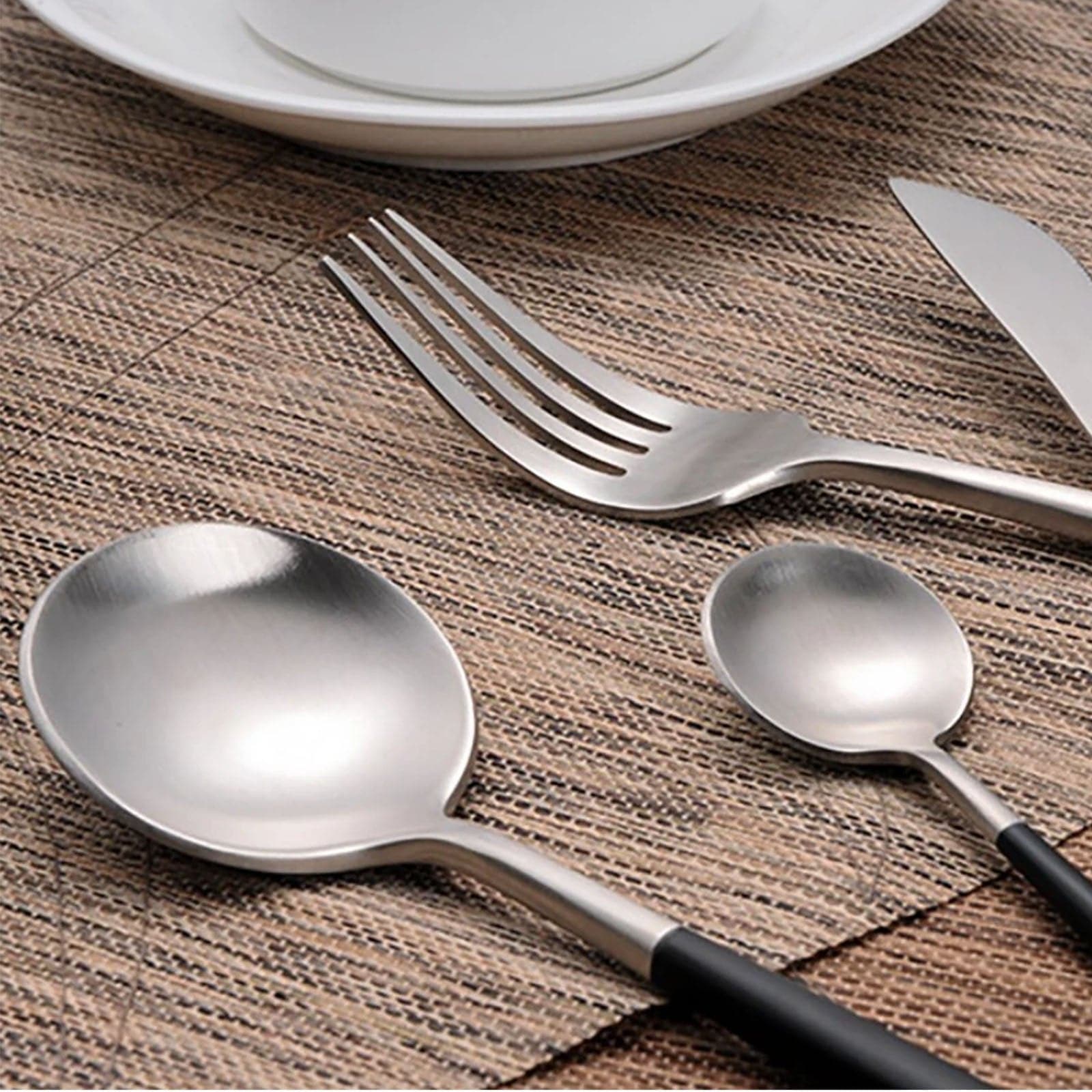 Set Of 24 Pieces Vienna Cutlery Set 8048B -  Cutlery Sets - ebarza Furniture UAE | Shop Modern Furniture in Abu Dhabi & Dubai - مفروشات ايبازرا في الامارات | تسوق اثاث عصري وديكورات مميزة في دبي وابوظبي