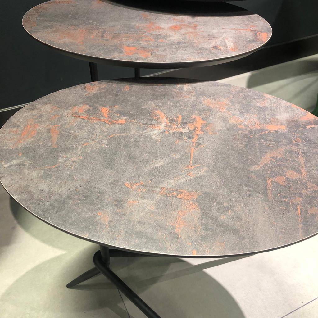 Set Of 3 Bolero Service Tables -  Side Tables - ebarza Furniture UAE | Shop Modern Furniture in Abu Dhabi & Dubai - مفروشات ايبازرا في الامارات | تسوق اثاث عصري وديكورات مميزة في دبي وابوظبي