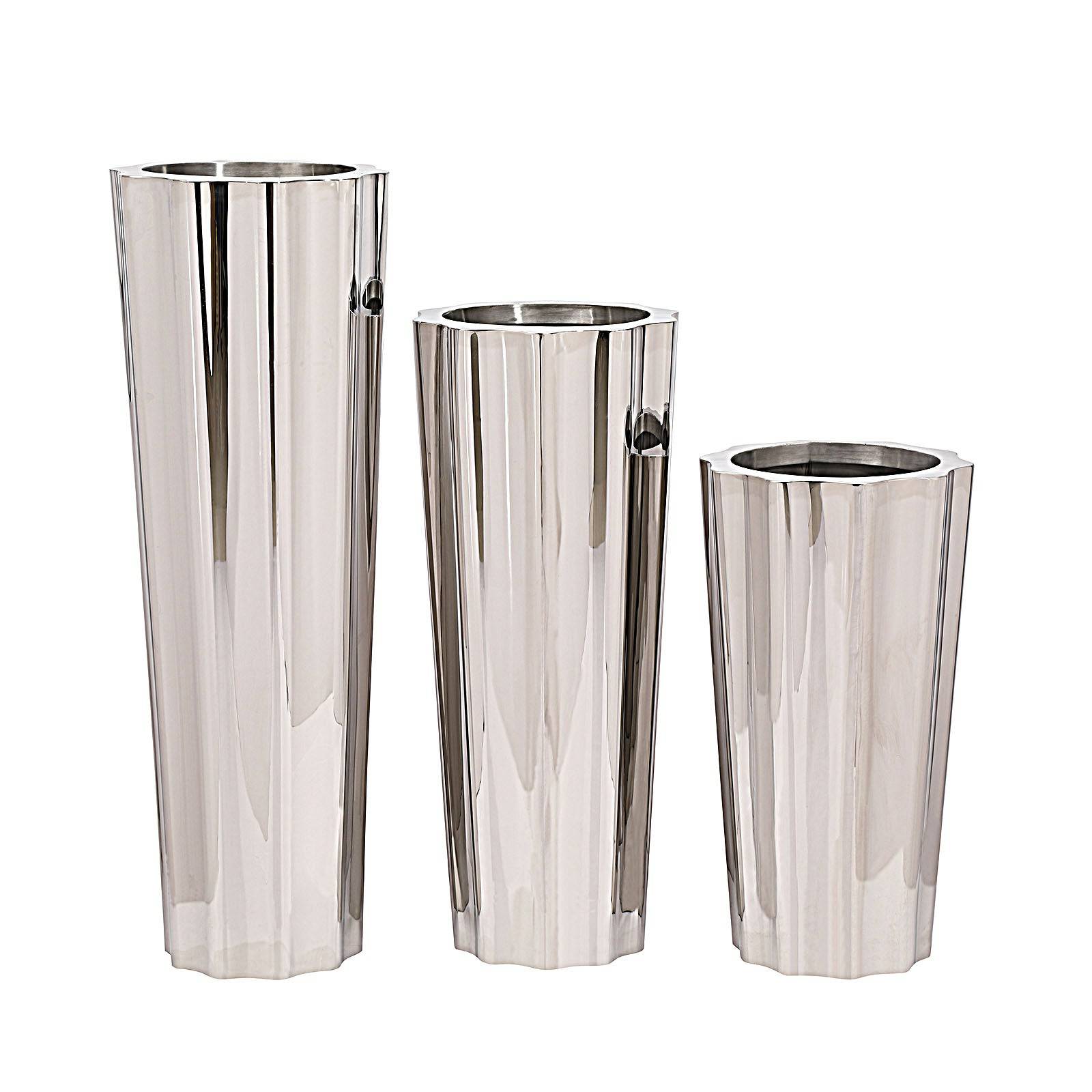 Set Of 3 Large Handmade Stainless Steel Planter Box Jks063-64-65 Tg-P03 -  Planter Boxes - ebarza Furniture UAE | Shop Modern Furniture in Abu Dhabi & Dubai - مفروشات ايبازرا في الامارات | تسوق اثاث عصري وديكورات مميزة في دبي وابوظبي