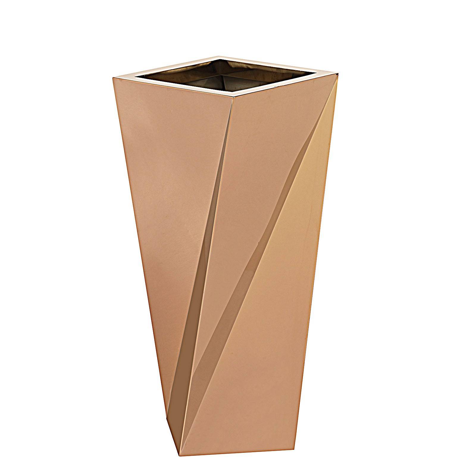 Set Of 3 Large Stainless Steel Planter Box Jks090-91-92 Tg-P02-Rg -  Planter Boxes - ebarza Furniture UAE | Shop Modern Furniture in Abu Dhabi & Dubai - مفروشات ايبازرا في الامارات | تسوق اثاث عصري وديكورات مميزة في دبي وابوظبي