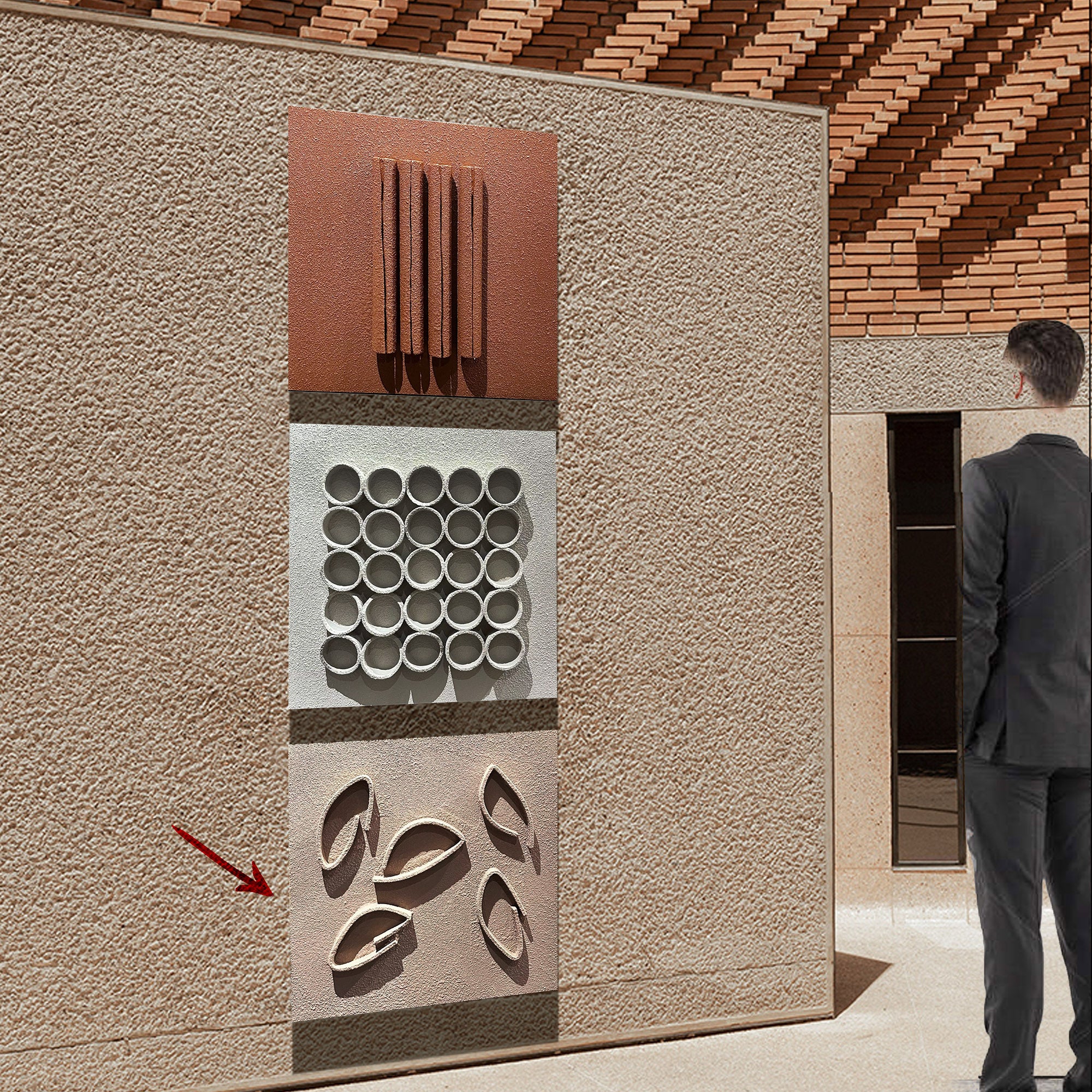 Shells 3D wall art Without Frame  SOASAMPLE015--60x60cm -  Artwork - ebarza Furniture UAE | Shop Modern Furniture in Abu Dhabi & Dubai - مفروشات ايبازرا في الامارات | تسوق اثاث عصري وديكورات مميزة في دبي وابوظبي