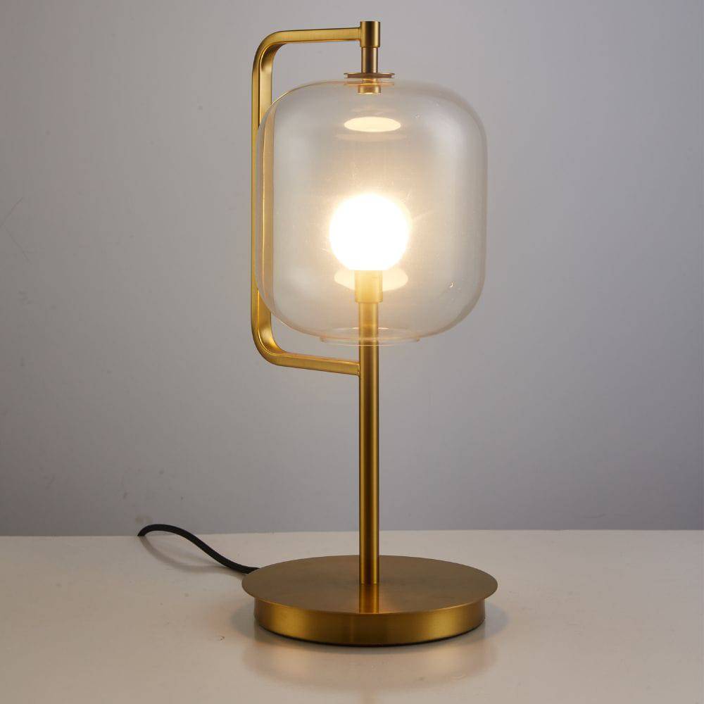 Sherlock Gold Table Lamp Cy-Ltd-1013 -  Desk\table Lamps | مصباح طاولة شيرلوك جولد - ebarza Furniture UAE | Shop Modern Furniture in Abu Dhabi & Dubai - مفروشات ايبازرا في الامارات | تسوق اثاث عصري وديكورات مميزة في دبي وابوظبي