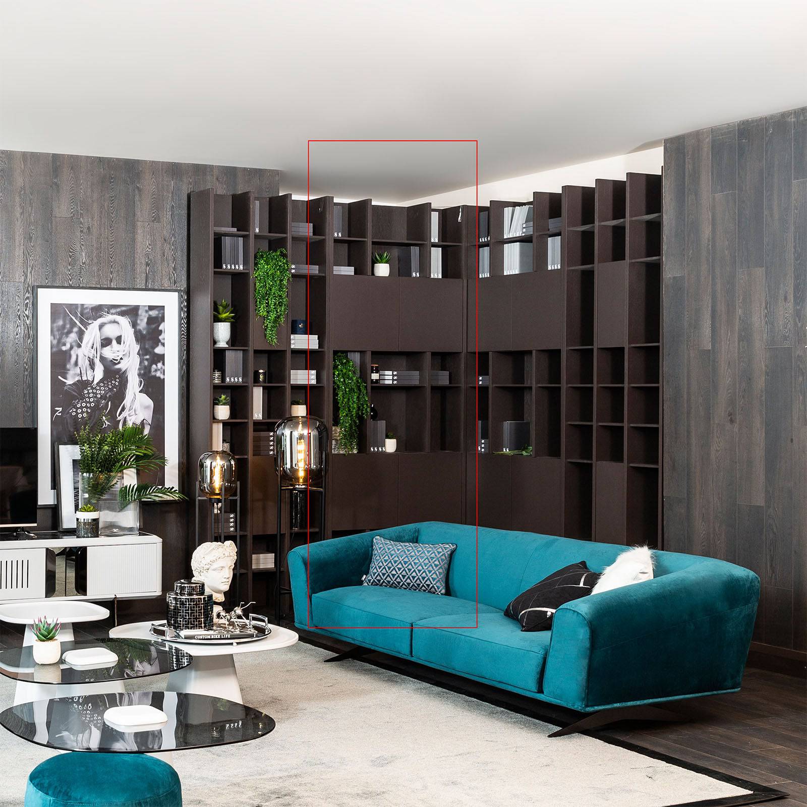 Siena Wall Shelving Unit Seina-L110 -  Shelves - ebarza Furniture UAE | Shop Modern Furniture in Abu Dhabi & Dubai - مفروشات ايبازرا في الامارات | تسوق اثاث عصري وديكورات مميزة في دبي وابوظبي