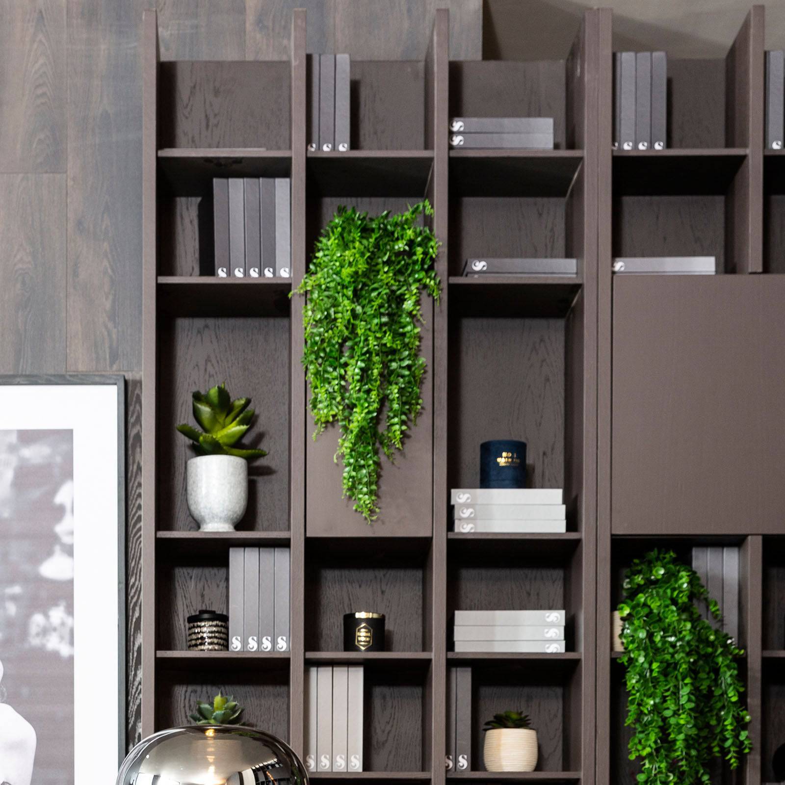 Siena Wall Shelving Unit Seina-L110 -  Shelves | خزانة رفوف جدارية سيينا - ebarza Furniture UAE | Shop Modern Furniture in Abu Dhabi & Dubai - مفروشات ايبازرا في الامارات | تسوق اثاث عصري وديكورات مميزة في دبي وابوظبي