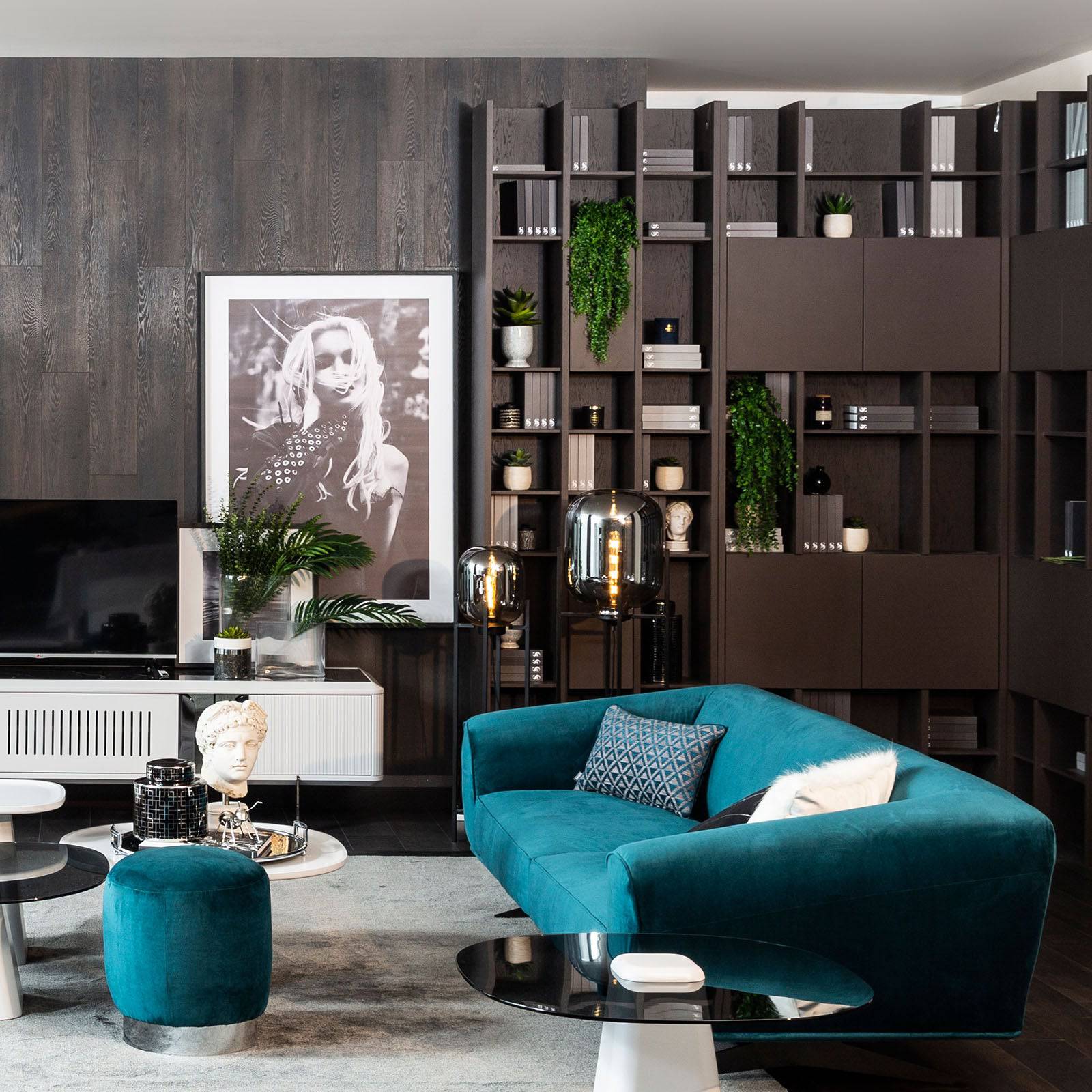 Siena Wall Shelving Unit Seina-S90 -  Shelves - ebarza Furniture UAE | Shop Modern Furniture in Abu Dhabi & Dubai - مفروشات ايبازرا في الامارات | تسوق اثاث عصري وديكورات مميزة في دبي وابوظبي