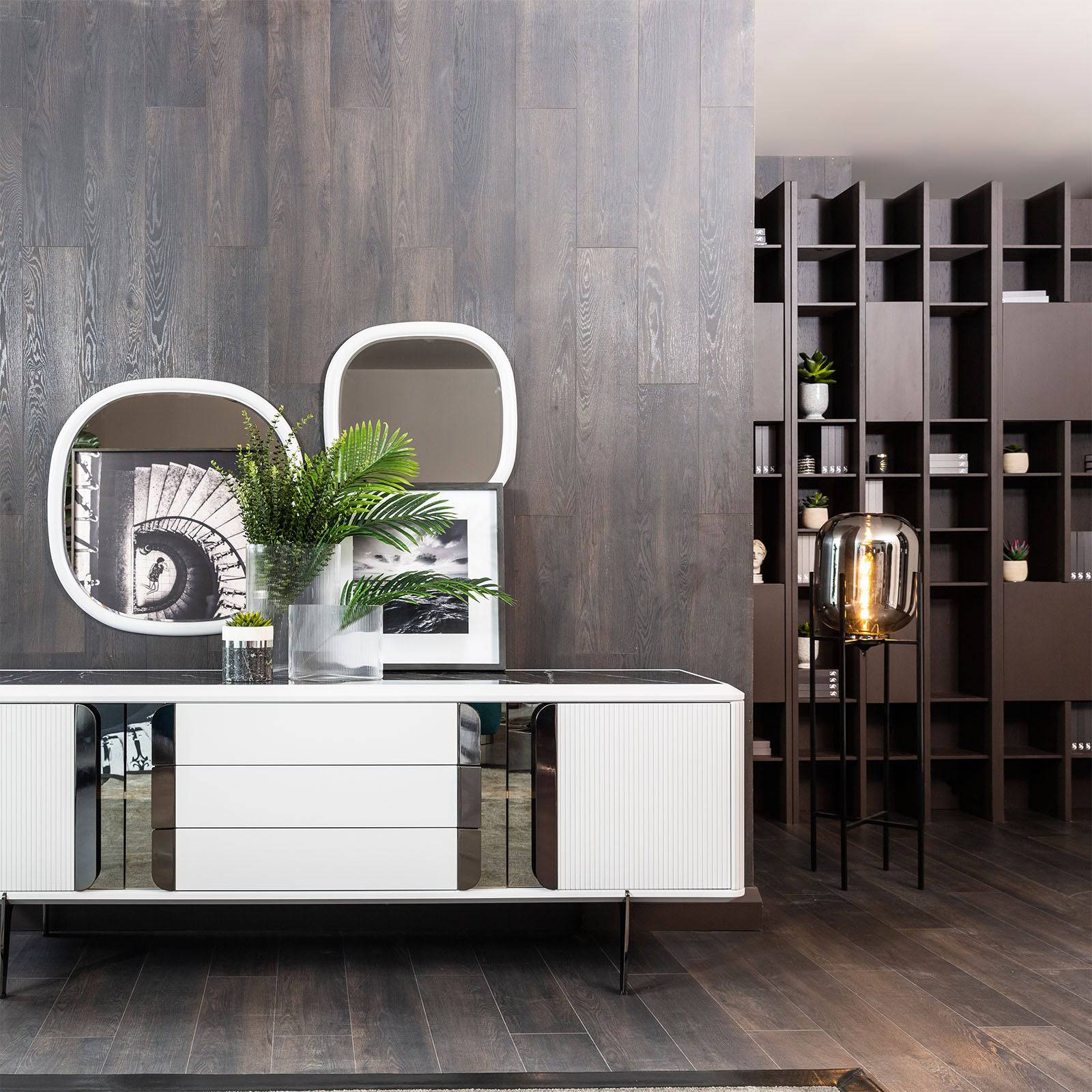 Siena Wall Shelving Unit Seina-S90 -  Shelves - ebarza Furniture UAE | Shop Modern Furniture in Abu Dhabi & Dubai - مفروشات ايبازرا في الامارات | تسوق اثاث عصري وديكورات مميزة في دبي وابوظبي