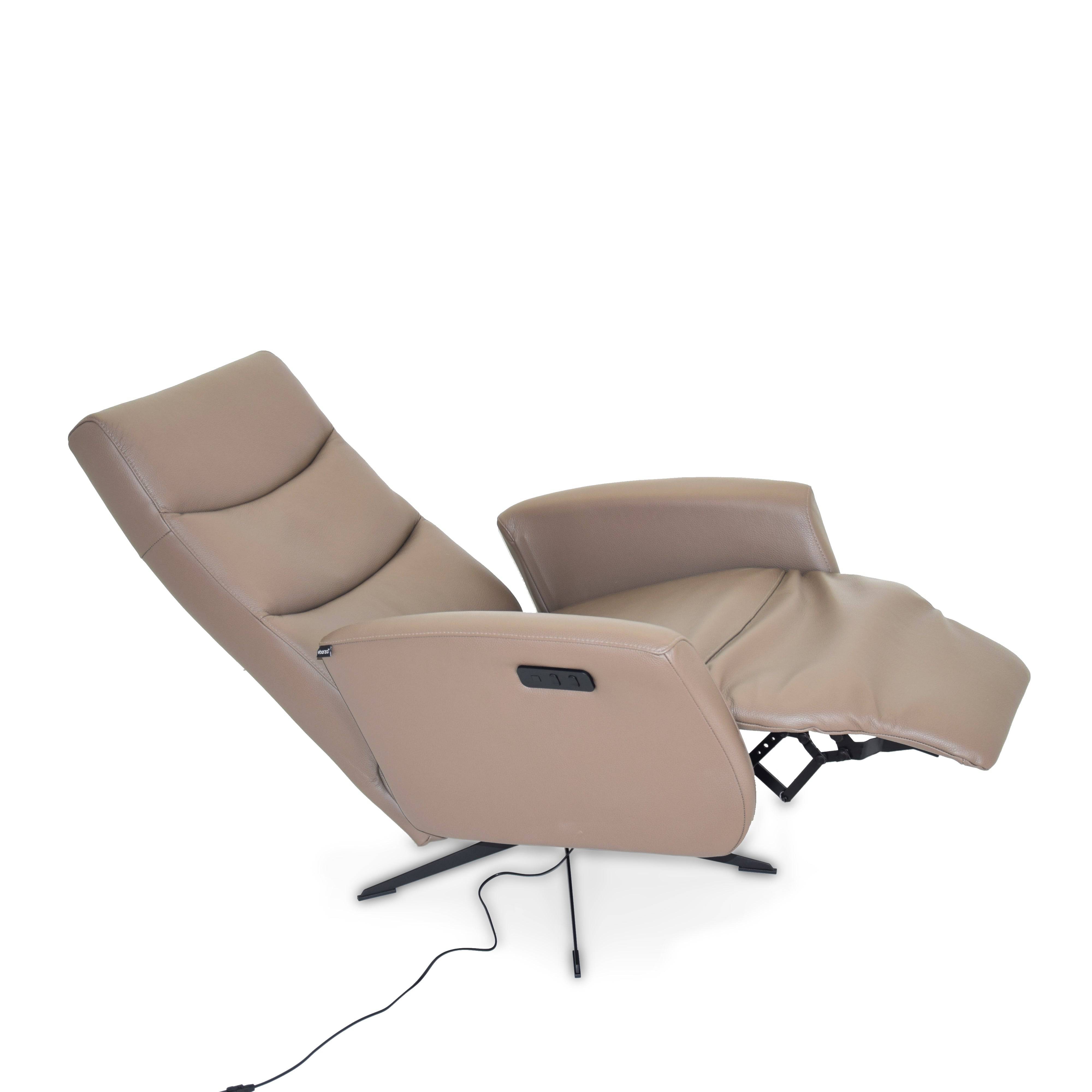 Silence Relaxing Swivel And Electric Recliner Lounge Chair Hkp-8005F3El2 -  Lounge Chairs | الاسترخاء كرسي استرخاء دوار وكهربائي - ebarza Furniture UAE | Shop Modern Furniture in Abu Dhabi & Dubai - مفروشات ايبازرا في الامارات | تسوق اثاث عصري وديكورات مميزة في دبي وابوظبي