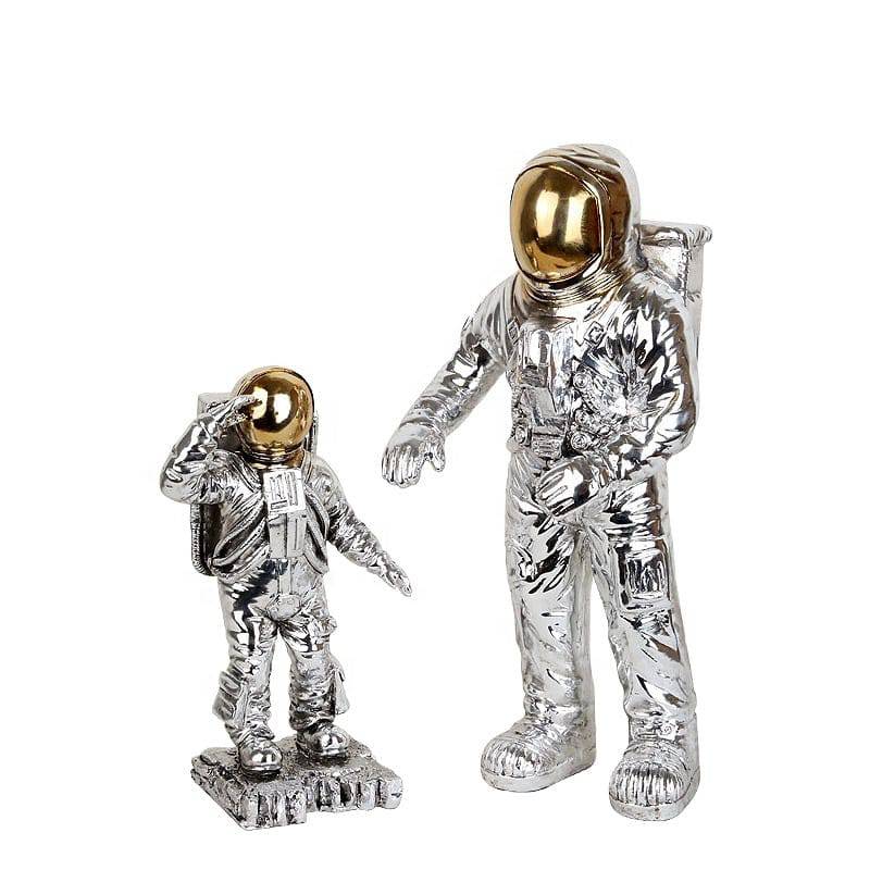 Silvery Spaceman Decoration-B Fa-Sz1905B -  Home Decor Figurines | زخرفة رجل فضاء فضي - ebarza Furniture UAE | Shop Modern Furniture in Abu Dhabi & Dubai - مفروشات ايبازرا في الامارات | تسوق اثاث عصري وديكورات مميزة في دبي وابوظبي