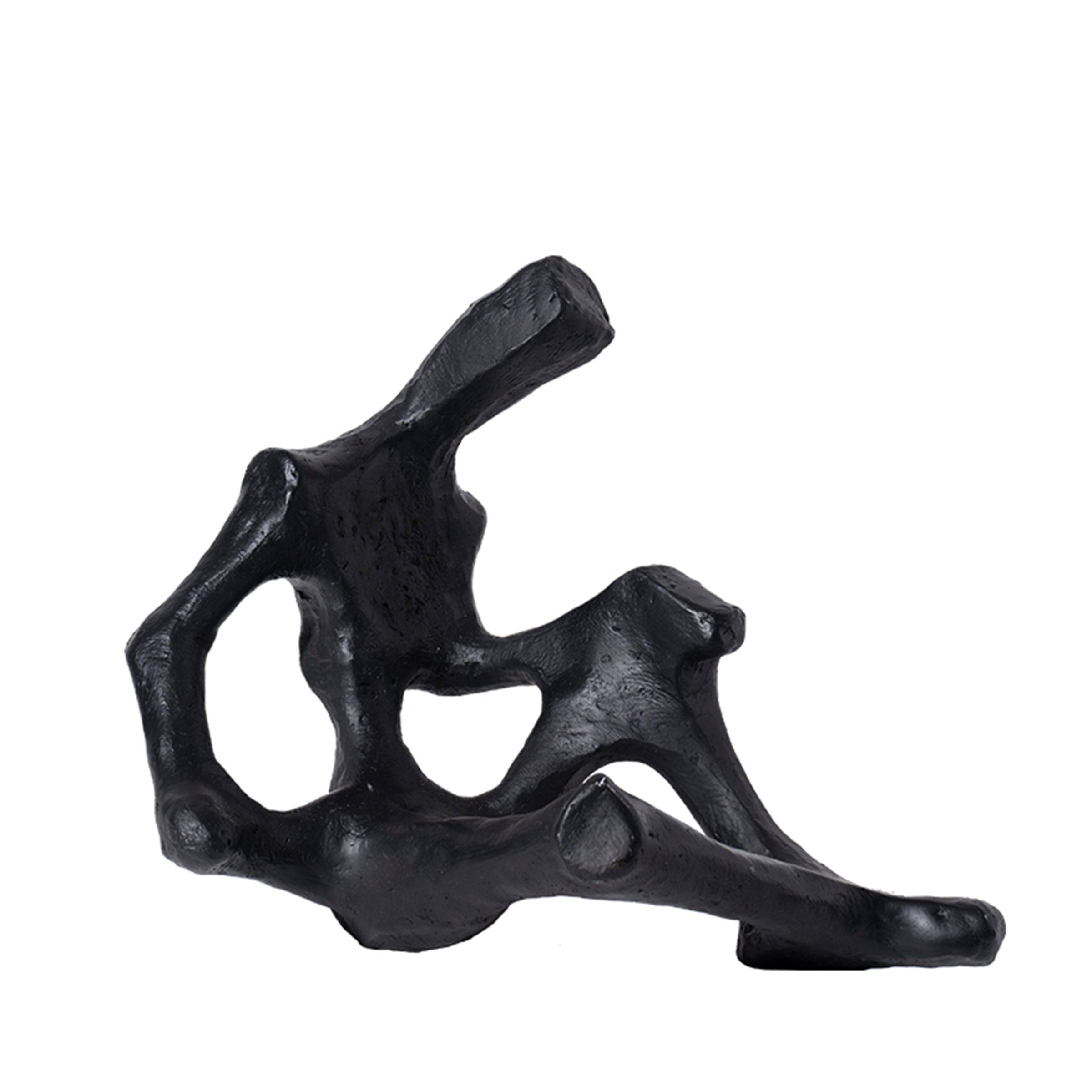 Sitting Man Black Fc-Sz2146 -  Home Decor Figurines | ديكور رجل أسود يجلس - ebarza Furniture UAE | Shop Modern Furniture in Abu Dhabi & Dubai - مفروشات ايبازرا في الامارات | تسوق اثاث عصري وديكورات مميزة في دبي وابوظبي